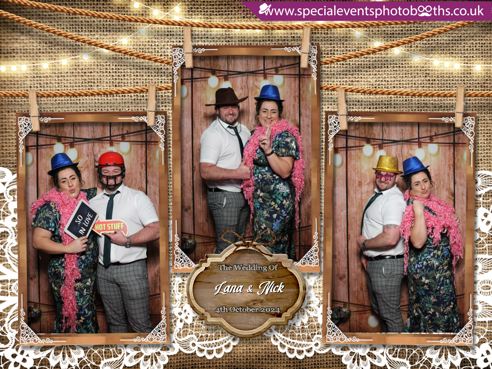 Lana and Nick's Wedding | View more photos from the event at my.specialeventsphotobooths.co.uk/u/SpecialEventsPhotoBooths/Lana-and-Nicks-Wedding