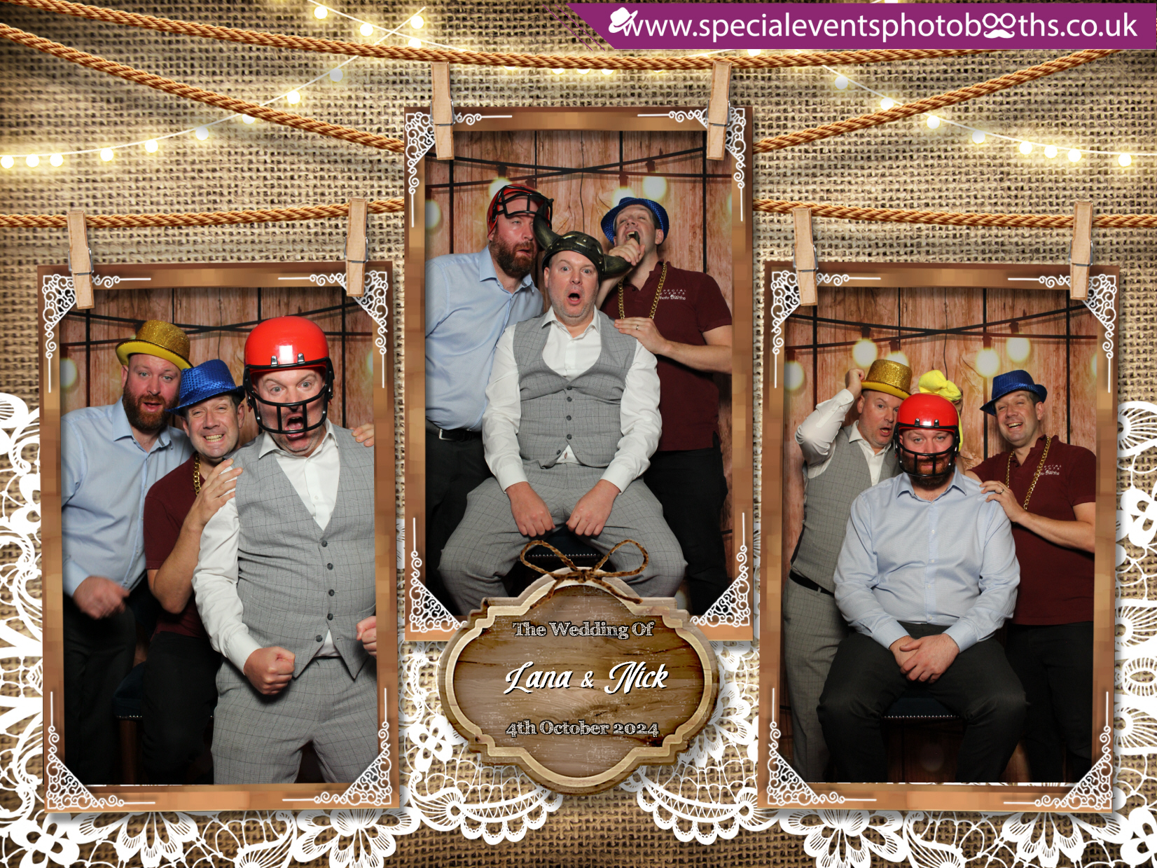 Lana and Nick's Wedding | View more photos from the event at my.specialeventsphotobooths.co.uk/u/SpecialEventsPhotoBooths/Lana-and-Nicks-Wedding
