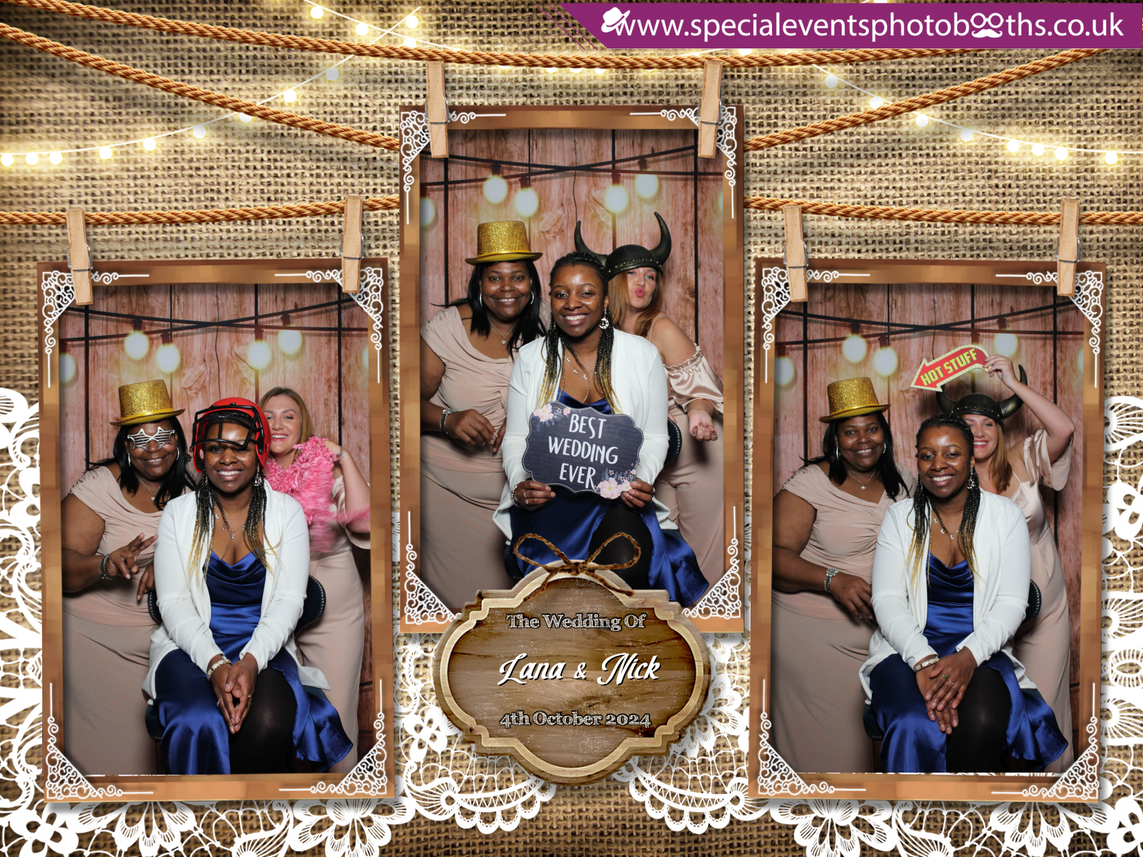 Lana and Nick's Wedding | View more photos from the event at my.specialeventsphotobooths.co.uk/u/SpecialEventsPhotoBooths/Lana-and-Nicks-Wedding