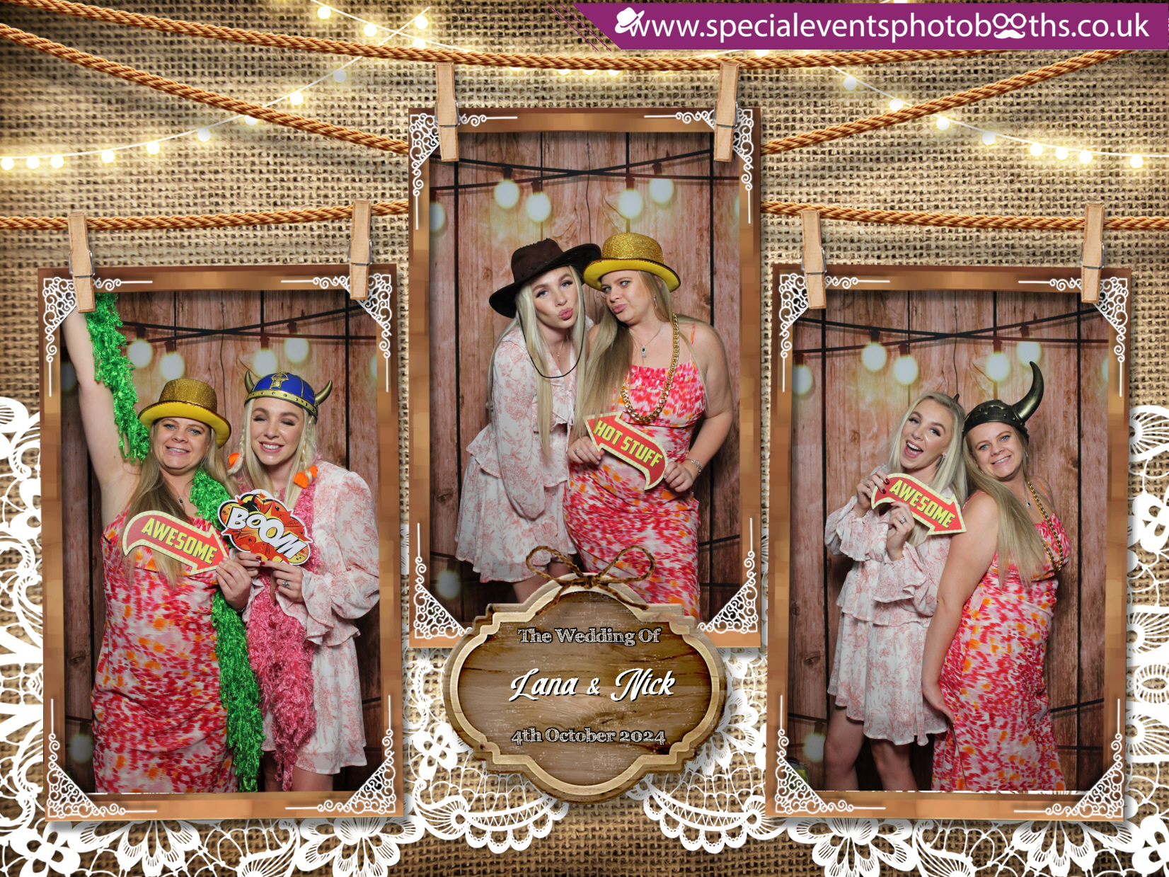 Lana and Nick's Wedding | View more photos from the event at my.specialeventsphotobooths.co.uk/u/SpecialEventsPhotoBooths/Lana-and-Nicks-Wedding