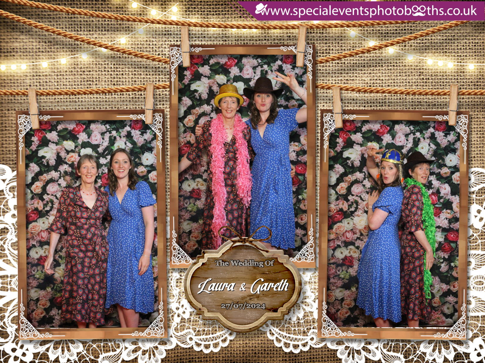Laura & Gareth’s Wedding | View more photos from the event at my.specialeventsphotobooths.co.uk/u/SpecialEventsPhotoBooths/Laura-Gareth’s-Wedding