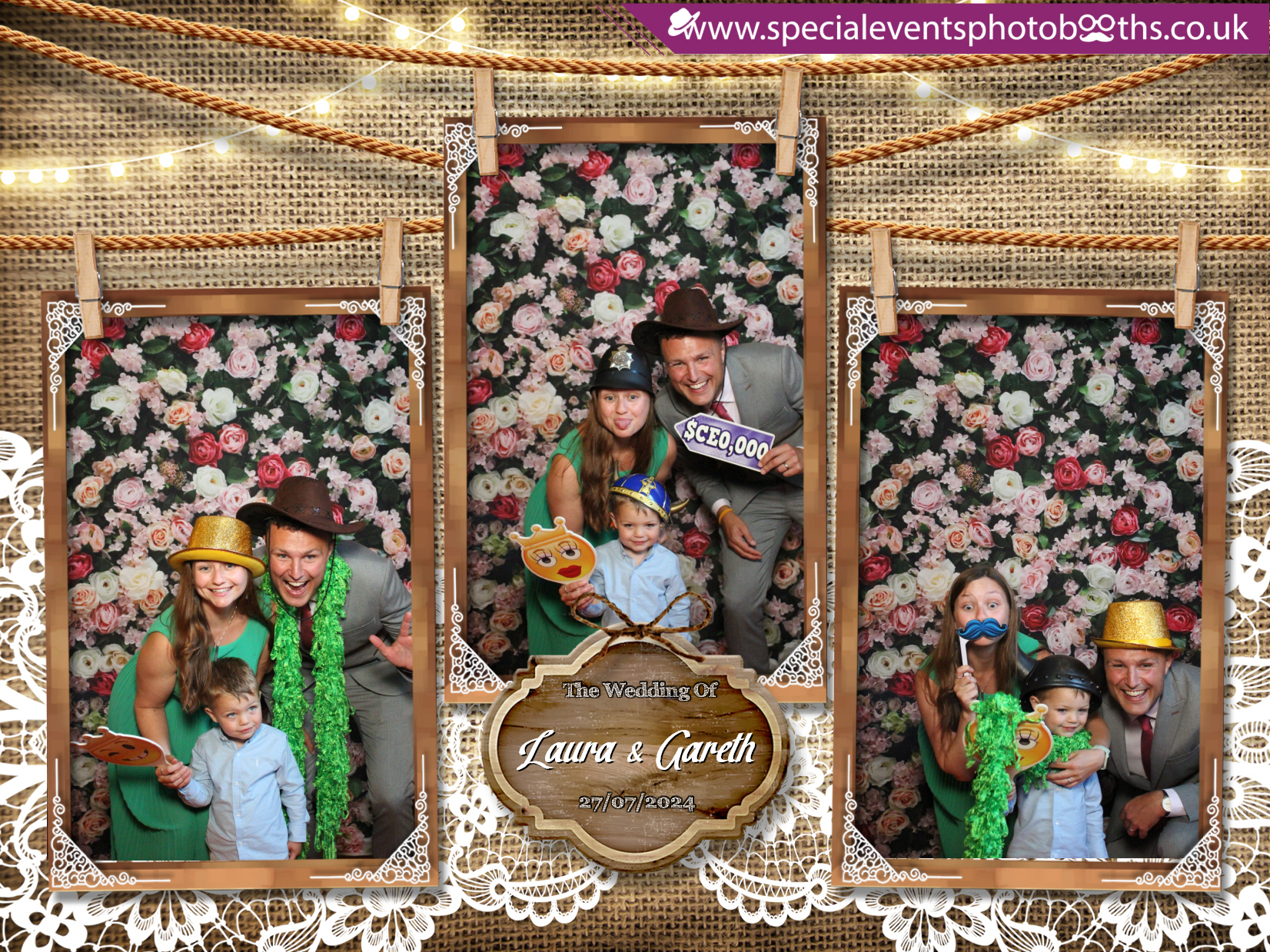 Laura & Gareth’s Wedding | View more photos from the event at my.specialeventsphotobooths.co.uk/u/SpecialEventsPhotoBooths/Laura-Gareth’s-Wedding
