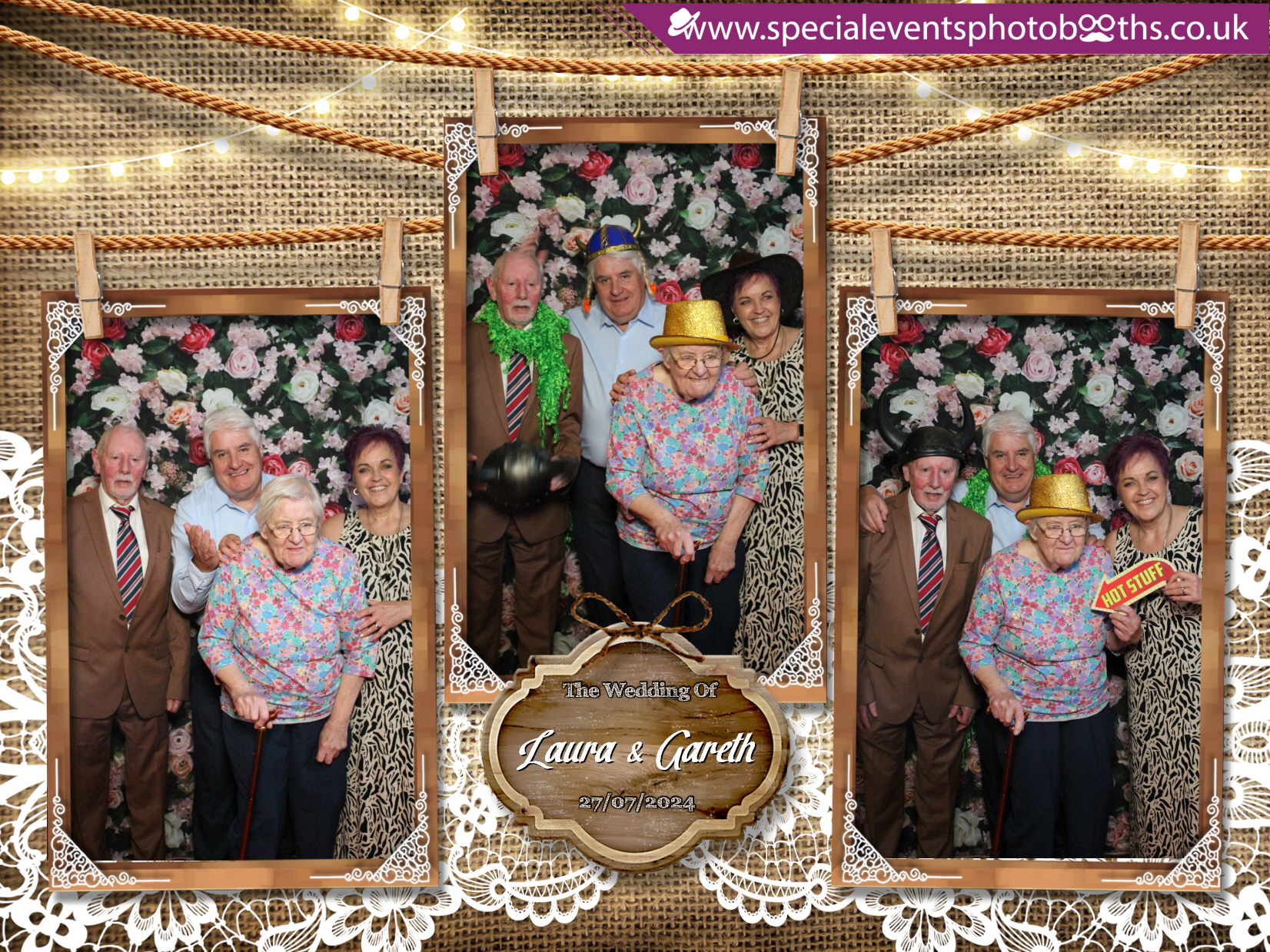 Laura & Gareth’s Wedding | View more photos from the event at my.specialeventsphotobooths.co.uk/u/SpecialEventsPhotoBooths/Laura-Gareth’s-Wedding
