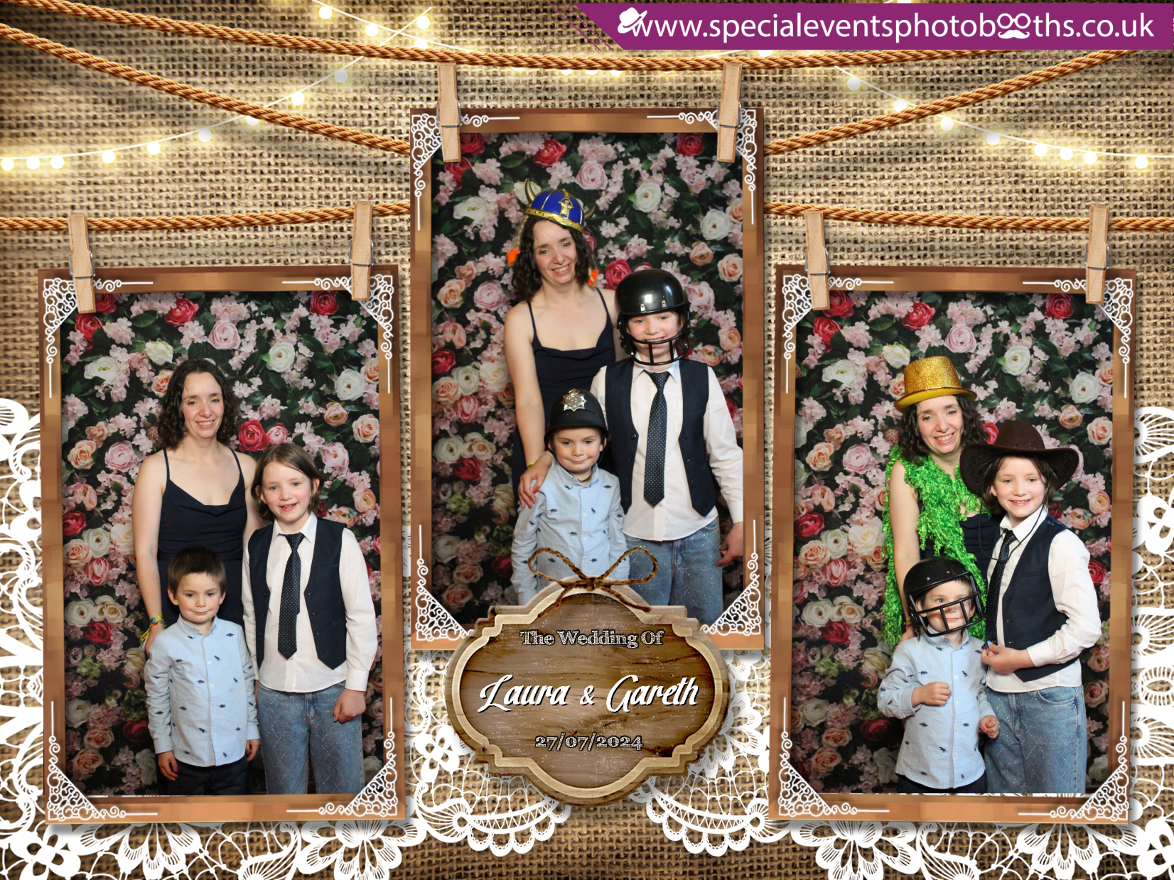 Laura & Gareth’s Wedding | View more photos from the event at my.specialeventsphotobooths.co.uk/u/SpecialEventsPhotoBooths/Laura-Gareth’s-Wedding