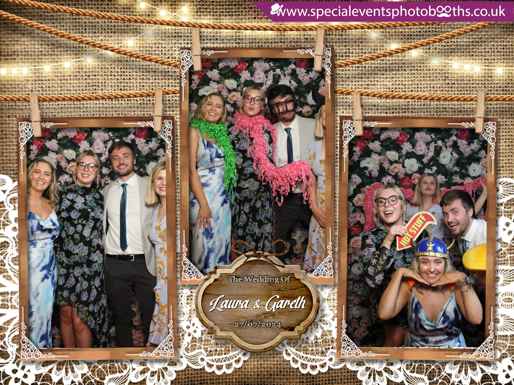 Laura & Gareth’s Wedding | View more photos from the event at my.specialeventsphotobooths.co.uk/u/SpecialEventsPhotoBooths/Laura-Gareth’s-Wedding