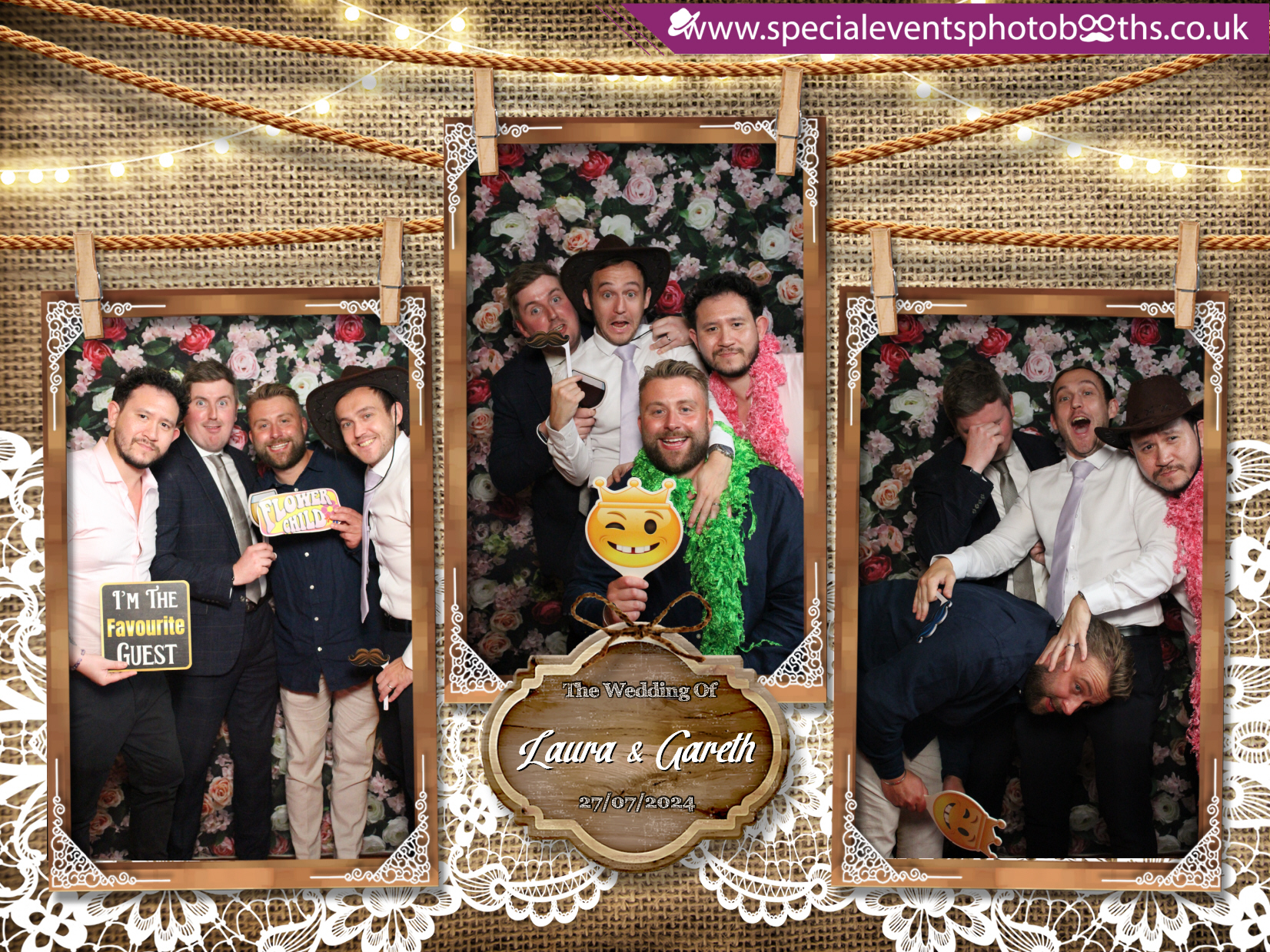 Laura & Gareth’s Wedding | View more photos from the event at my.specialeventsphotobooths.co.uk/u/SpecialEventsPhotoBooths/Laura-Gareth’s-Wedding
