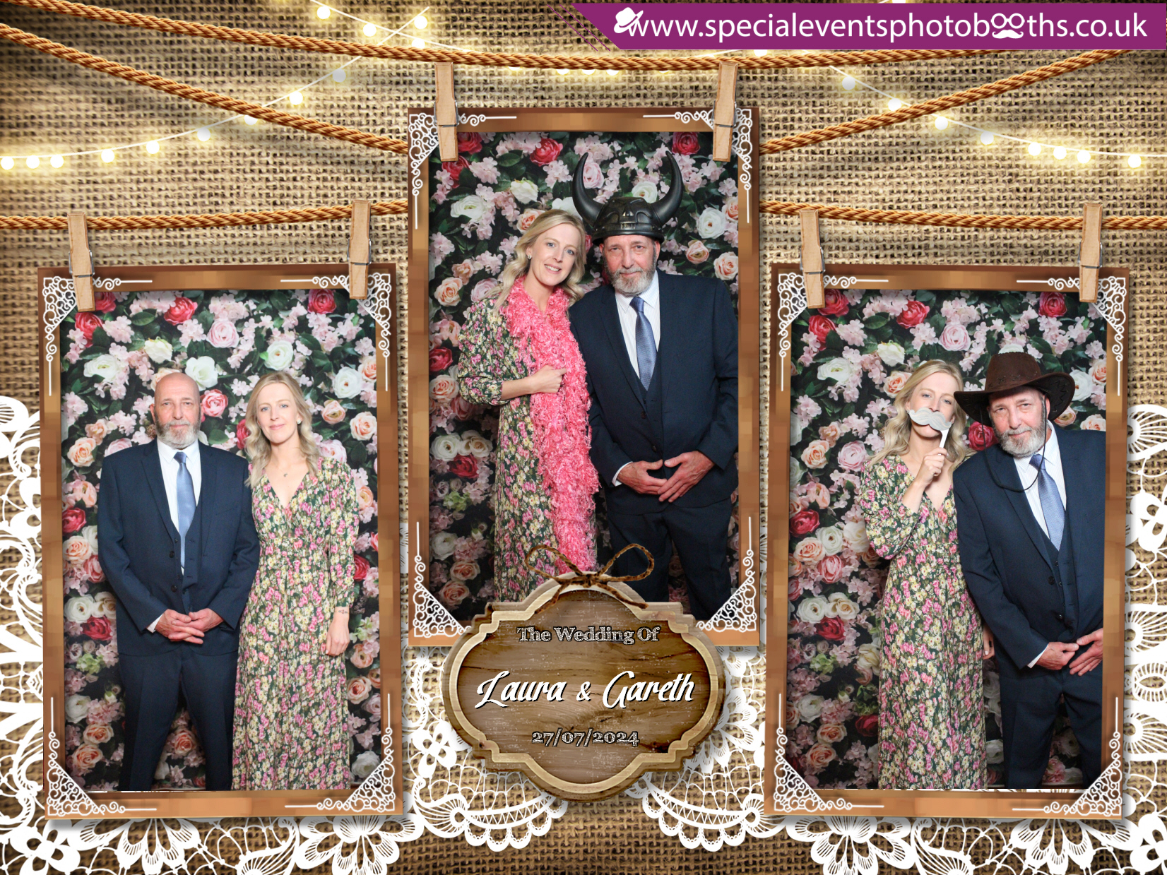 Laura & Gareth’s Wedding | View more photos from the event at my.specialeventsphotobooths.co.uk/u/SpecialEventsPhotoBooths/Laura-Gareth’s-Wedding