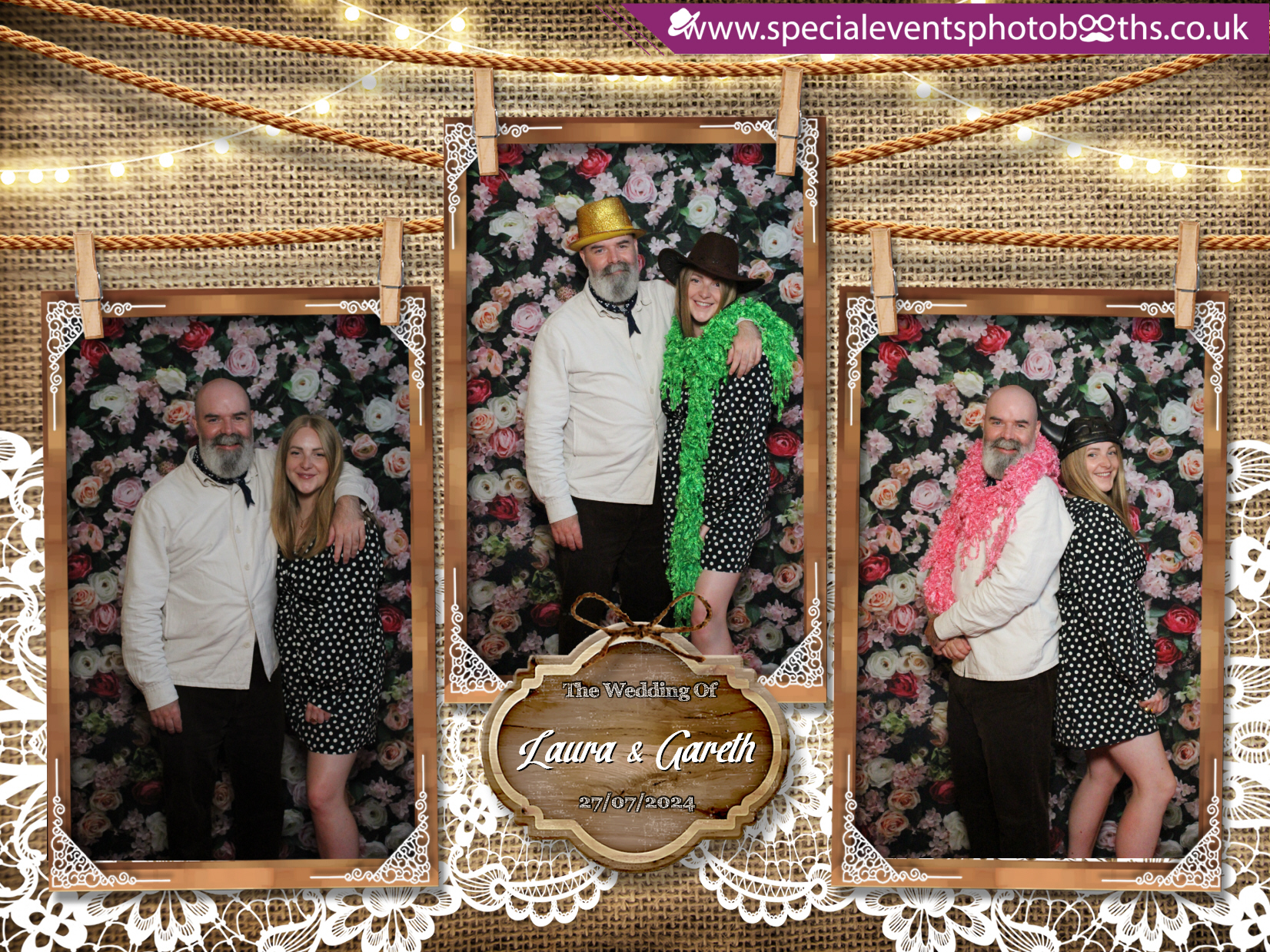 Laura & Gareth’s Wedding | View more photos from the event at my.specialeventsphotobooths.co.uk/u/SpecialEventsPhotoBooths/Laura-Gareth’s-Wedding