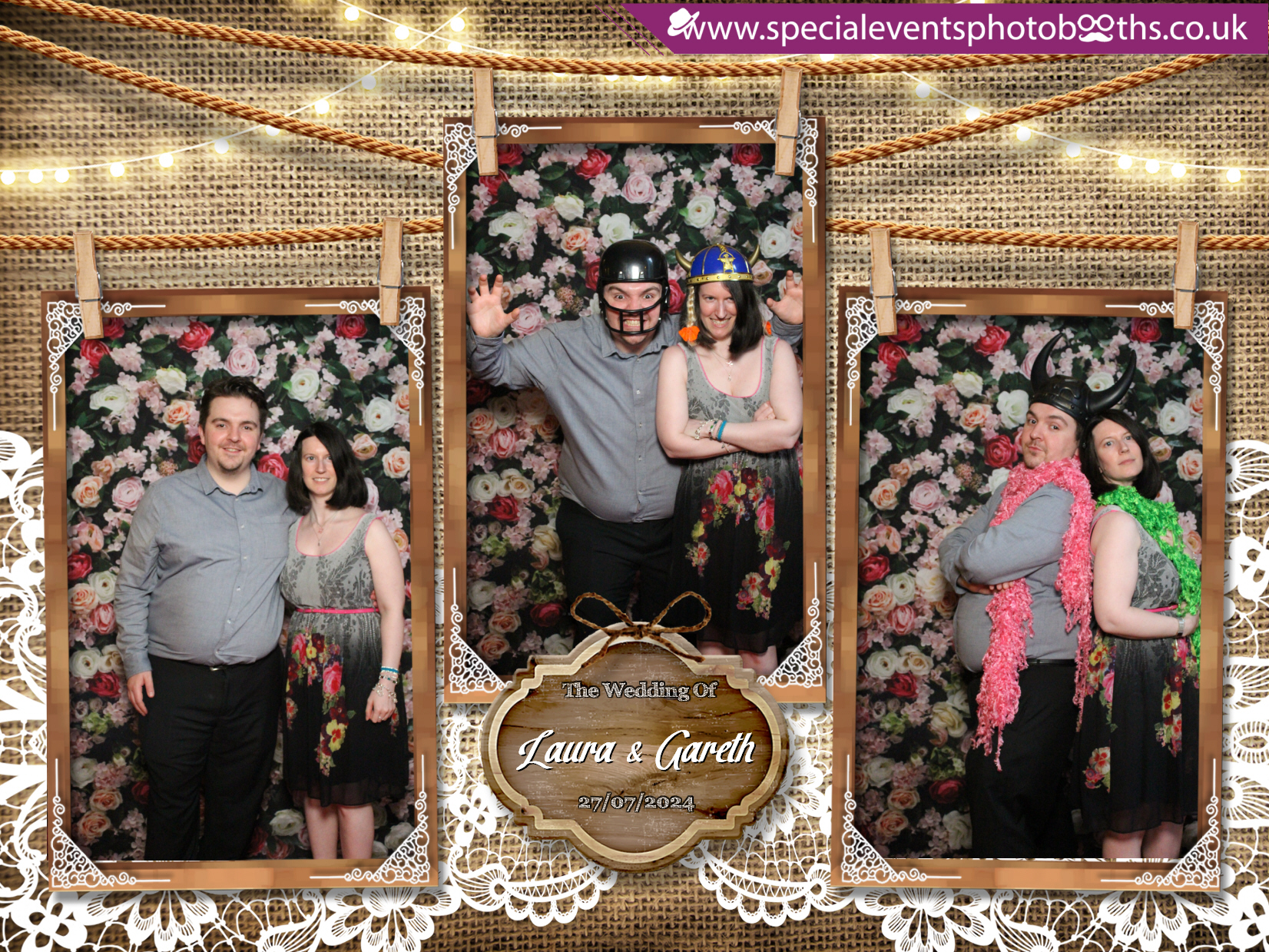 Laura & Gareth’s Wedding | View more photos from the event at my.specialeventsphotobooths.co.uk/u/SpecialEventsPhotoBooths/Laura-Gareth’s-Wedding
