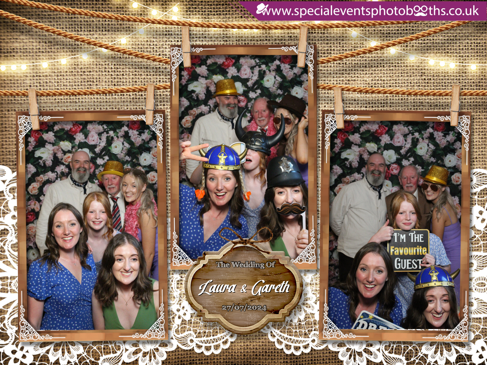 Laura & Gareth’s Wedding | View more photos from the event at my.specialeventsphotobooths.co.uk/u/SpecialEventsPhotoBooths/Laura-Gareth’s-Wedding