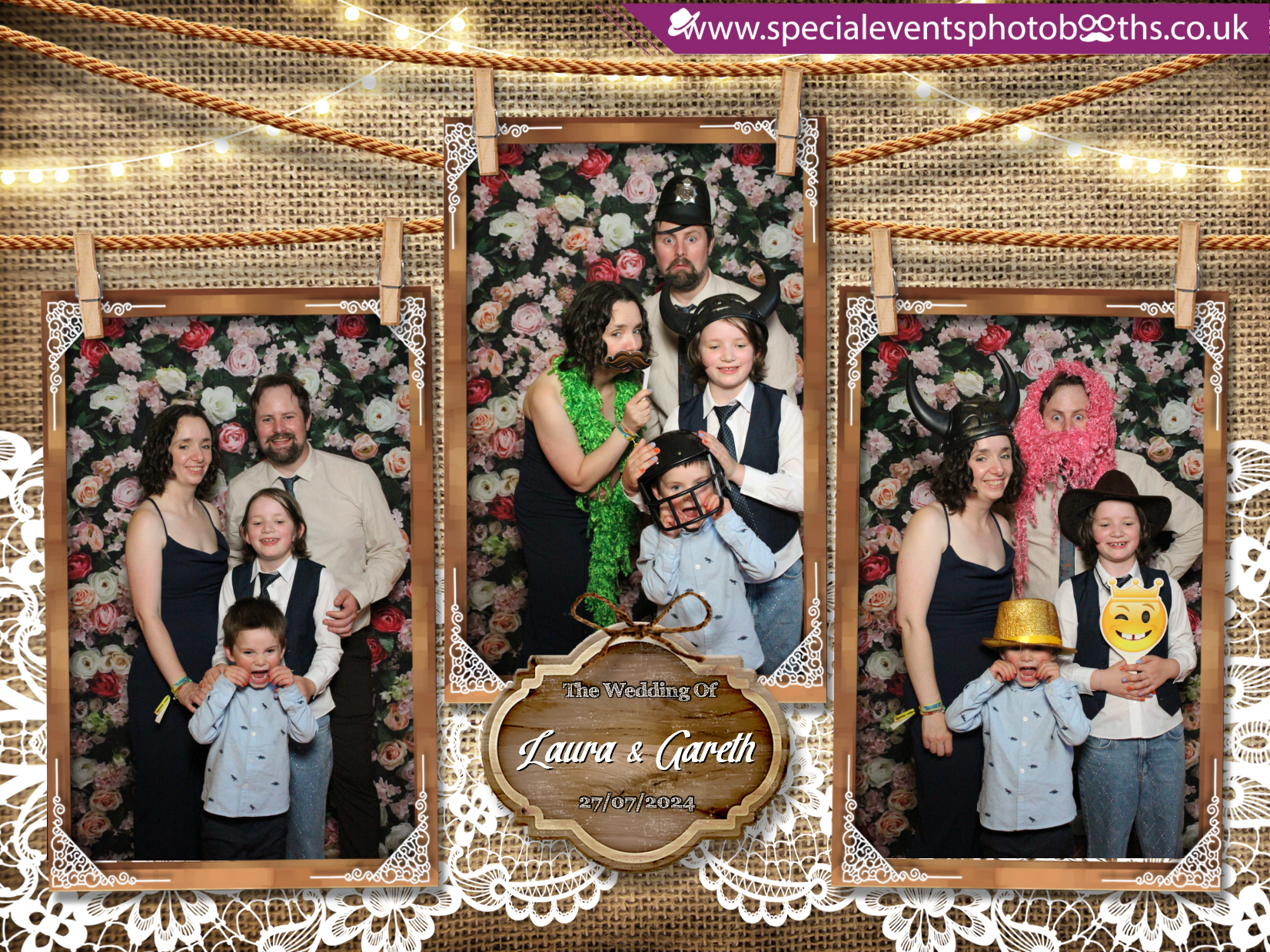 Laura & Gareth’s Wedding | View more photos from the event at my.specialeventsphotobooths.co.uk/u/SpecialEventsPhotoBooths/Laura-Gareth’s-Wedding