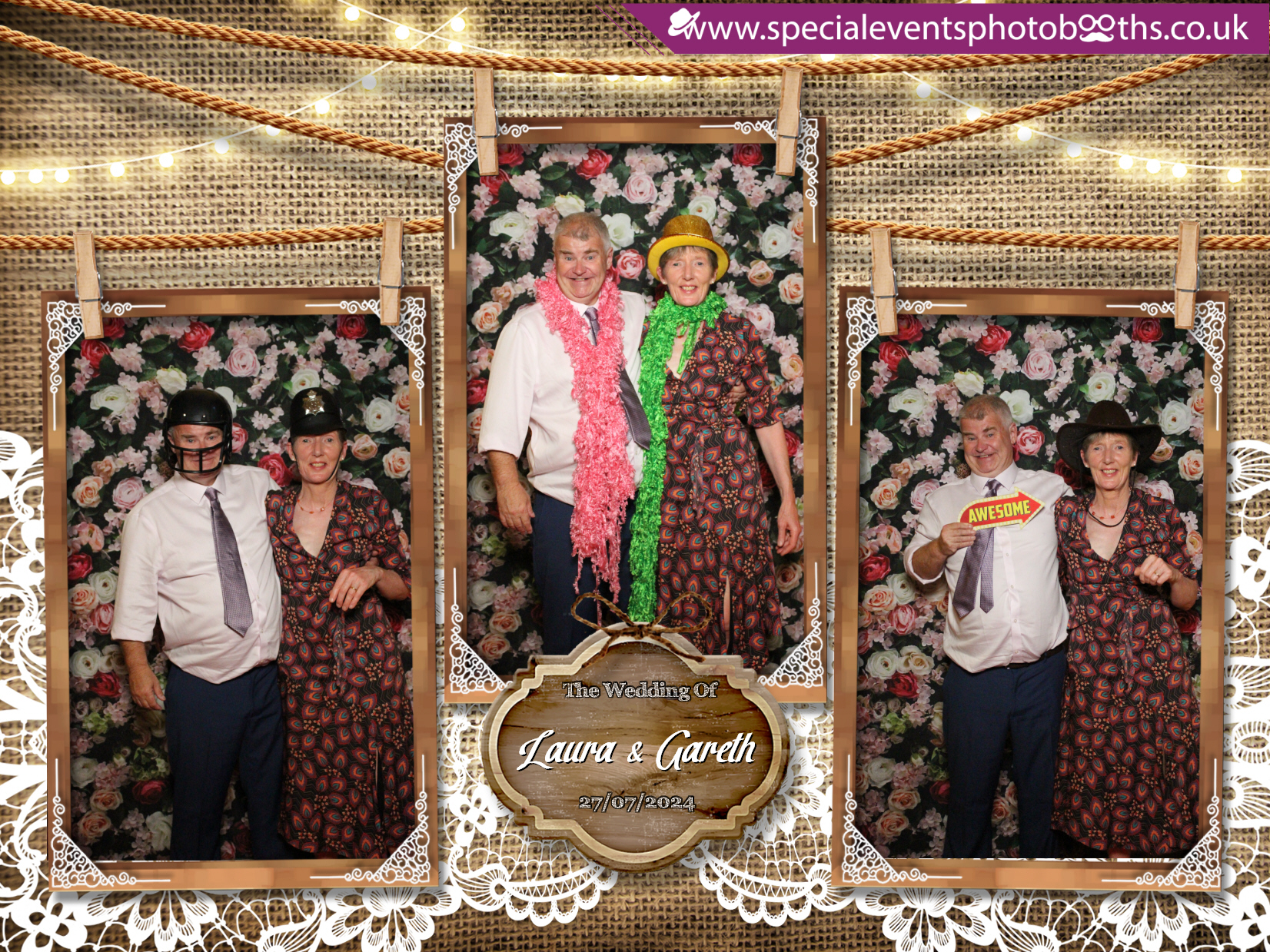 Laura & Gareth’s Wedding | View more photos from the event at my.specialeventsphotobooths.co.uk/u/SpecialEventsPhotoBooths/Laura-Gareth’s-Wedding