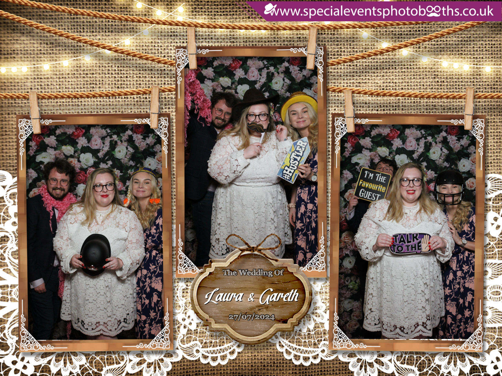 Laura & Gareth’s Wedding | View more photos from the event at my.specialeventsphotobooths.co.uk/u/SpecialEventsPhotoBooths/Laura-Gareth’s-Wedding