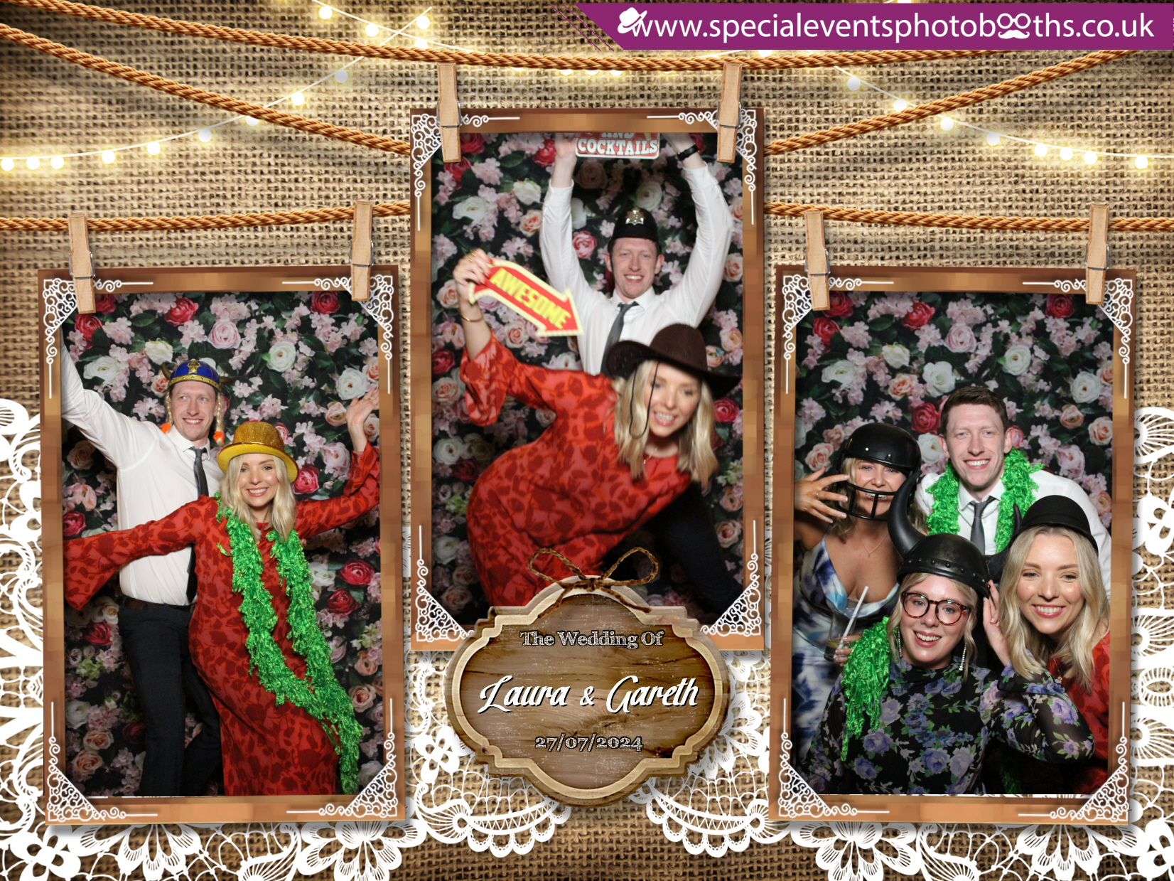 Laura & Gareth’s Wedding | View more photos from the event at my.specialeventsphotobooths.co.uk/u/SpecialEventsPhotoBooths/Laura-Gareth’s-Wedding