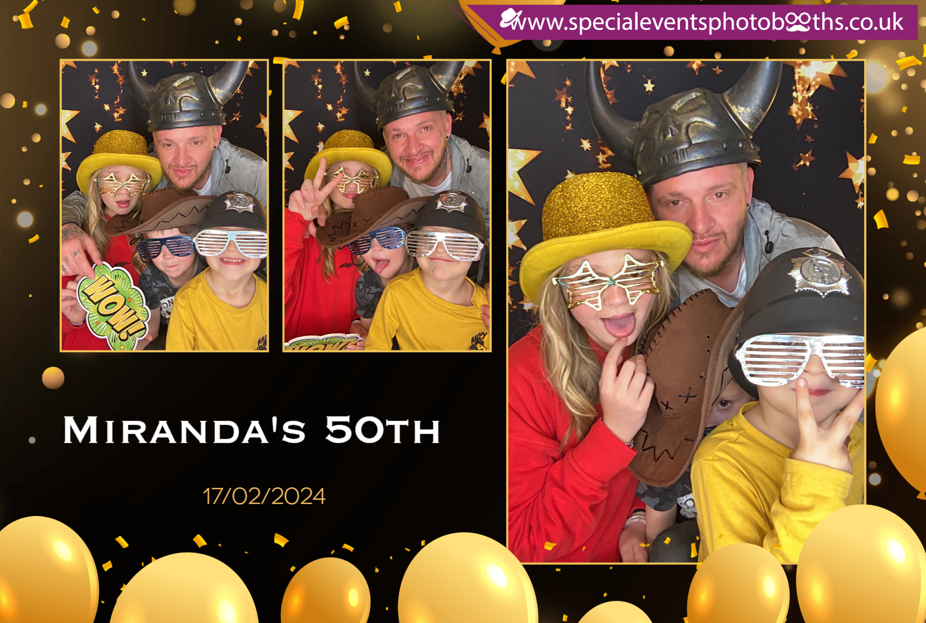 Miranda's 50th | View more photos from the event at my.specialeventsphotobooths.co.uk/u/SpecialEventsPhotoBooths/Mirandas-50th