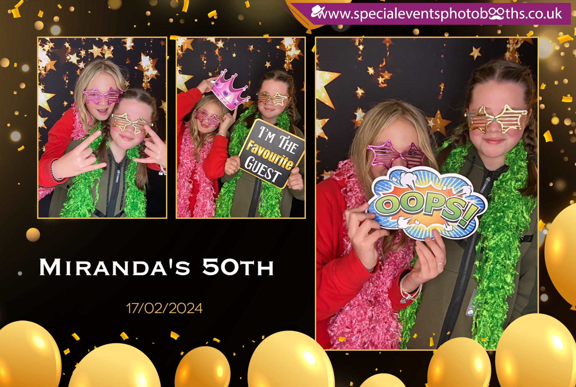 Miranda's 50th | View more photos from the event at my.specialeventsphotobooths.co.uk/u/SpecialEventsPhotoBooths/Mirandas-50th