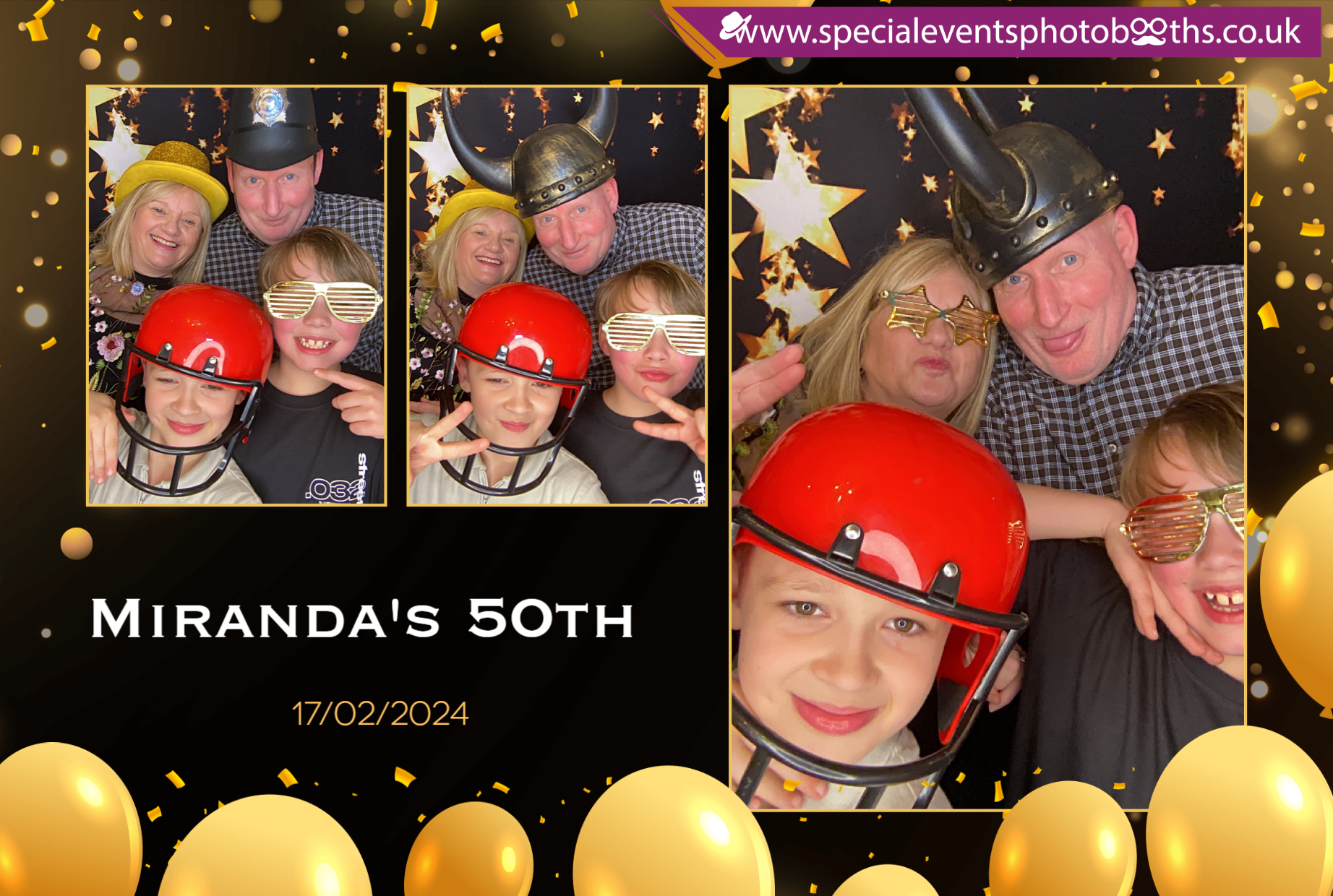 Miranda's 50th | View more photos from the event at my.specialeventsphotobooths.co.uk/u/SpecialEventsPhotoBooths/Mirandas-50th