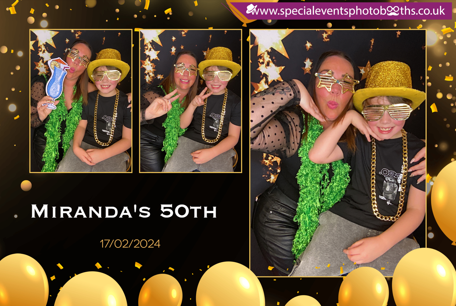 Miranda's 50th | View more photos from the event at my.specialeventsphotobooths.co.uk/u/SpecialEventsPhotoBooths/Mirandas-50th
