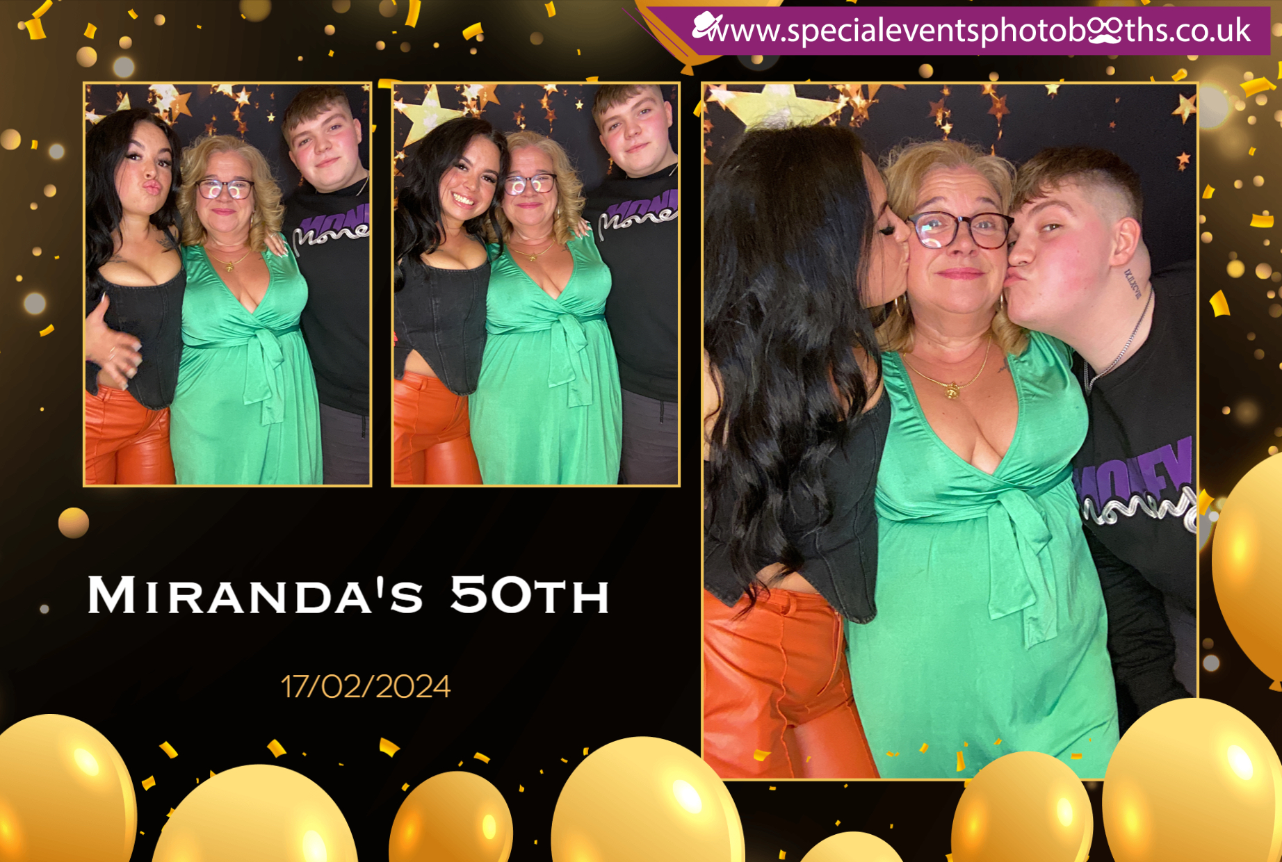 Miranda's 50th | View more photos from the event at my.specialeventsphotobooths.co.uk/u/SpecialEventsPhotoBooths/Mirandas-50th