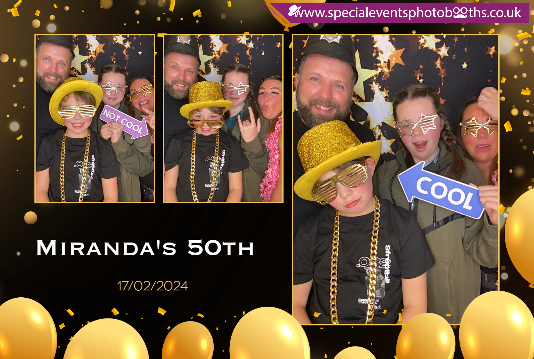 Miranda's 50th | View more photos from the event at my.specialeventsphotobooths.co.uk/u/SpecialEventsPhotoBooths/Mirandas-50th