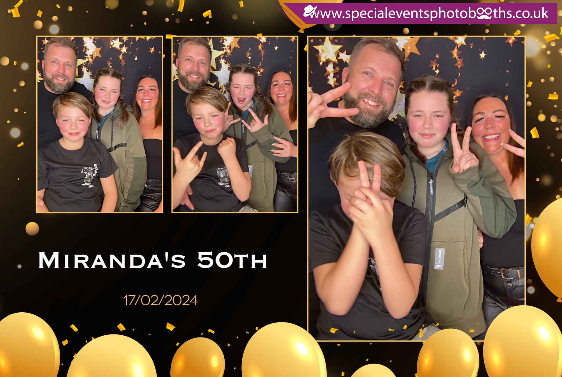 Miranda's 50th | View more photos from the event at my.specialeventsphotobooths.co.uk/u/SpecialEventsPhotoBooths/Mirandas-50th