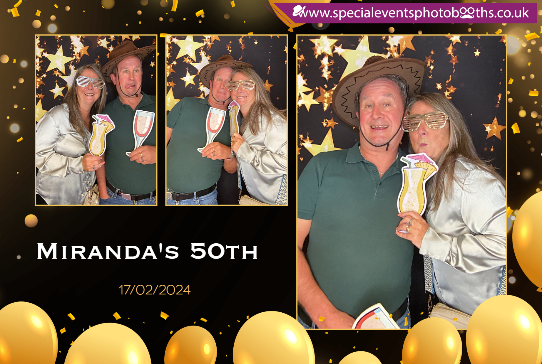 Miranda's 50th | View more photos from the event at my.specialeventsphotobooths.co.uk/u/SpecialEventsPhotoBooths/Mirandas-50th