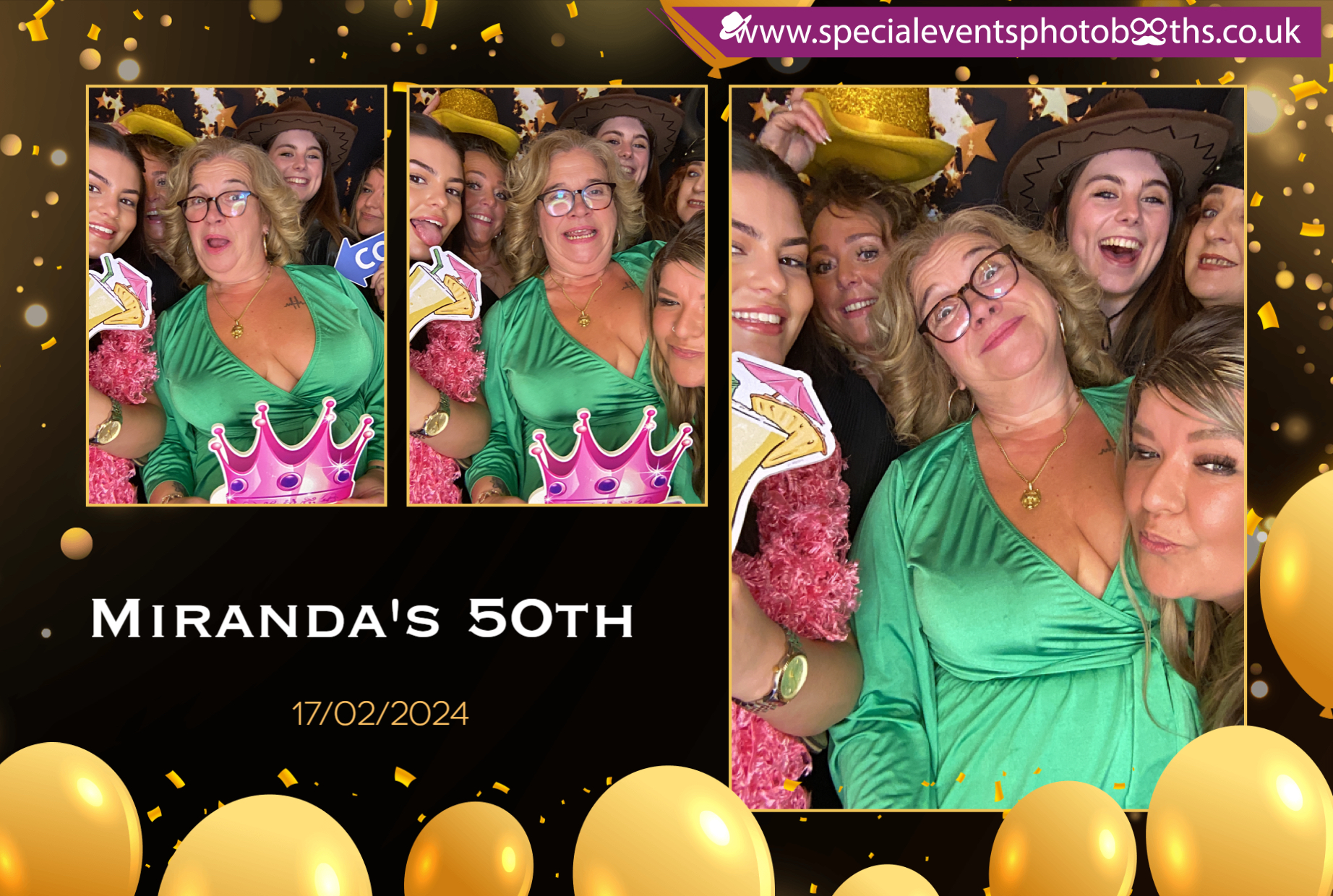 Miranda's 50th | View more photos from the event at my.specialeventsphotobooths.co.uk/u/SpecialEventsPhotoBooths/Mirandas-50th