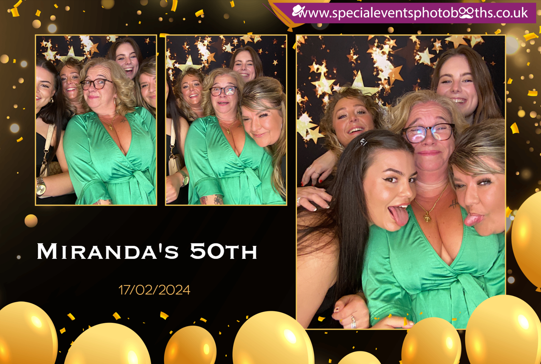 Miranda's 50th | View more photos from the event at my.specialeventsphotobooths.co.uk/u/SpecialEventsPhotoBooths/Mirandas-50th