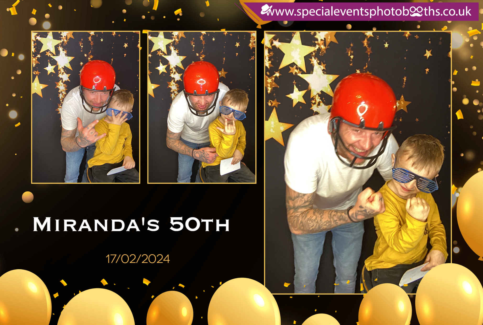 Miranda's 50th | View more photos from the event at my.specialeventsphotobooths.co.uk/u/SpecialEventsPhotoBooths/Mirandas-50th