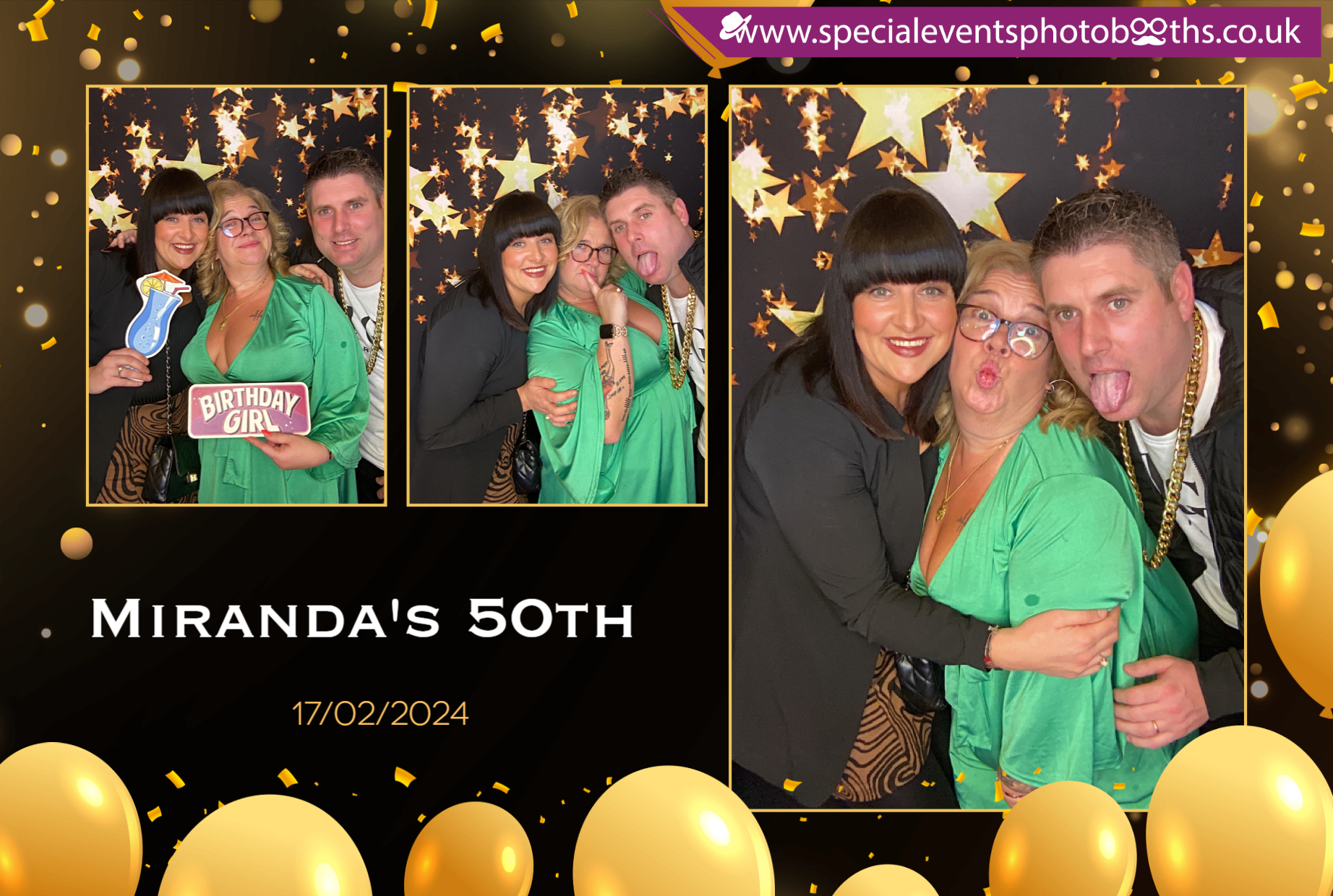 Miranda's 50th | View more photos from the event at my.specialeventsphotobooths.co.uk/u/SpecialEventsPhotoBooths/Mirandas-50th