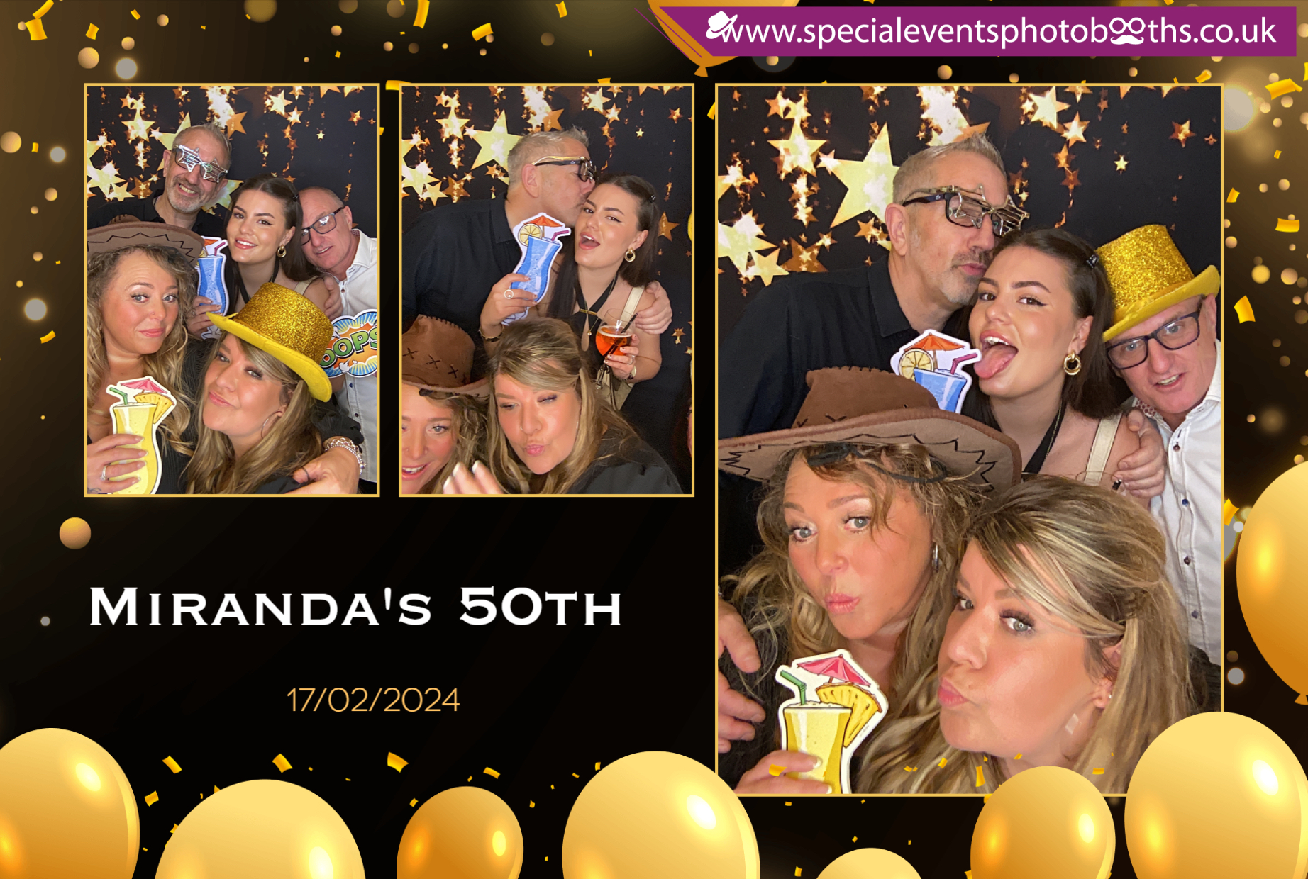 Miranda's 50th | View more photos from the event at my.specialeventsphotobooths.co.uk/u/SpecialEventsPhotoBooths/Mirandas-50th