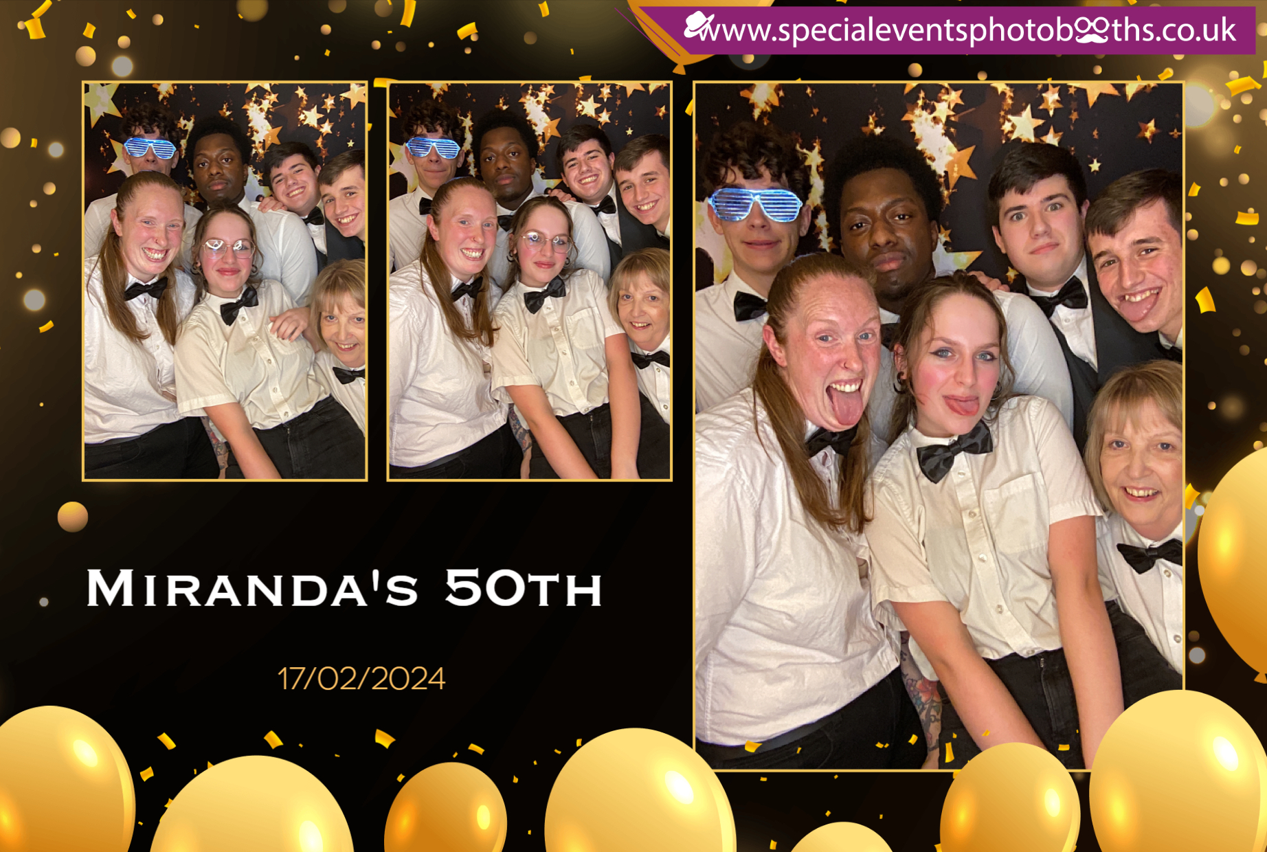 Miranda's 50th | View more photos from the event at my.specialeventsphotobooths.co.uk/u/SpecialEventsPhotoBooths/Mirandas-50th