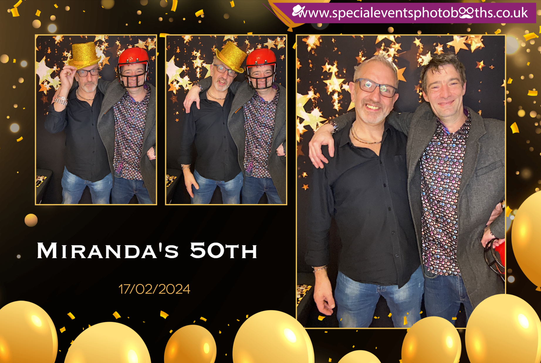 Miranda's 50th | View more photos from the event at my.specialeventsphotobooths.co.uk/u/SpecialEventsPhotoBooths/Mirandas-50th