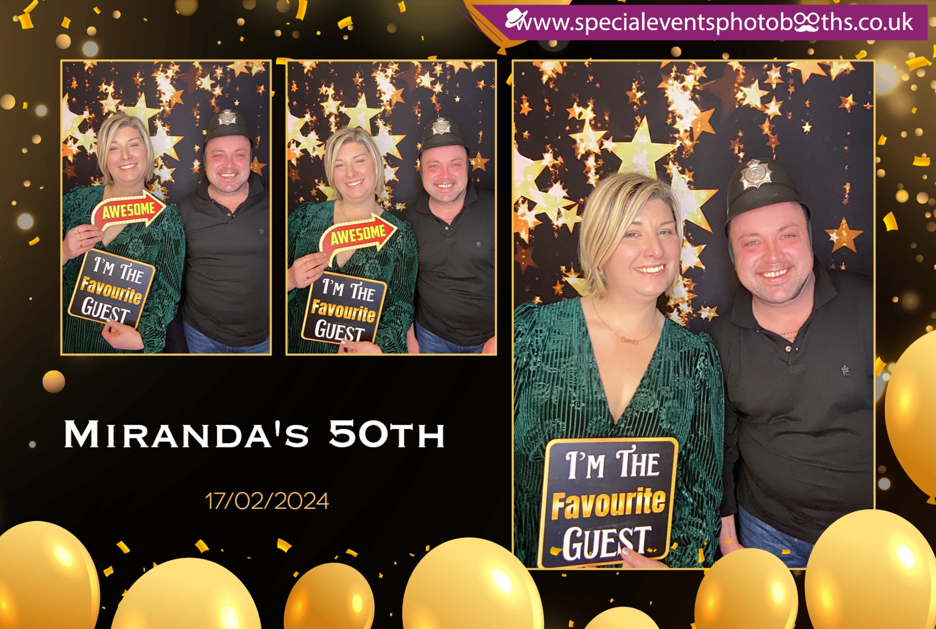 Miranda's 50th | View more photos from the event at my.specialeventsphotobooths.co.uk/u/SpecialEventsPhotoBooths/Mirandas-50th