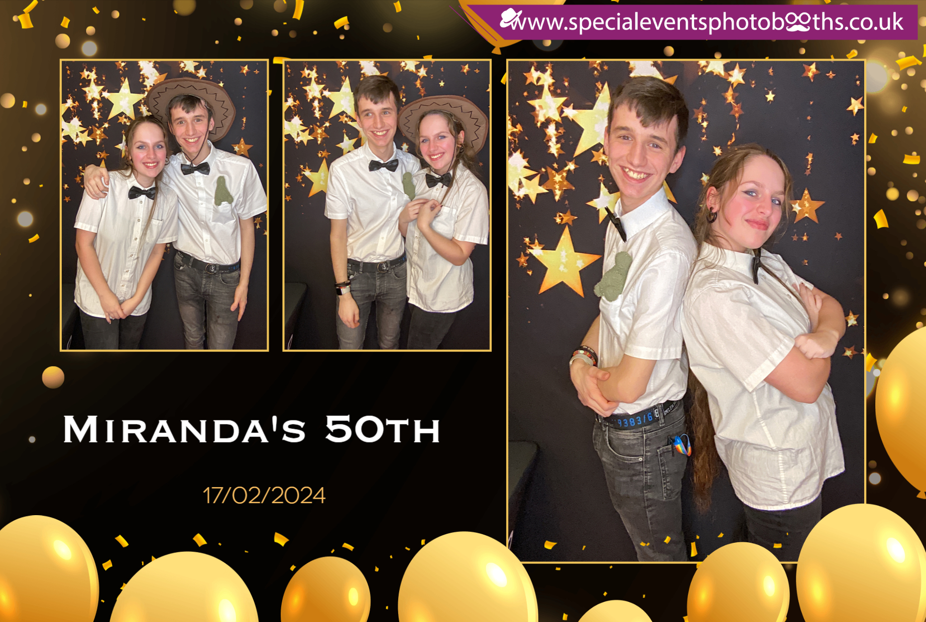 Miranda's 50th | View more photos from the event at my.specialeventsphotobooths.co.uk/u/SpecialEventsPhotoBooths/Mirandas-50th