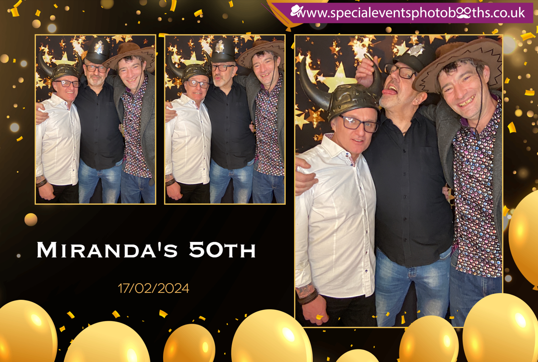 Miranda's 50th | View more photos from the event at my.specialeventsphotobooths.co.uk/u/SpecialEventsPhotoBooths/Mirandas-50th