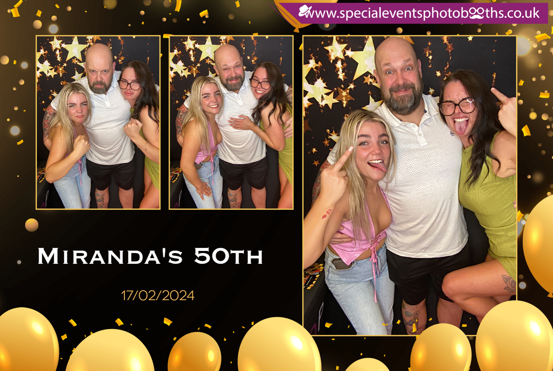 Miranda's 50th | View more photos from the event at my.specialeventsphotobooths.co.uk/u/SpecialEventsPhotoBooths/Mirandas-50th
