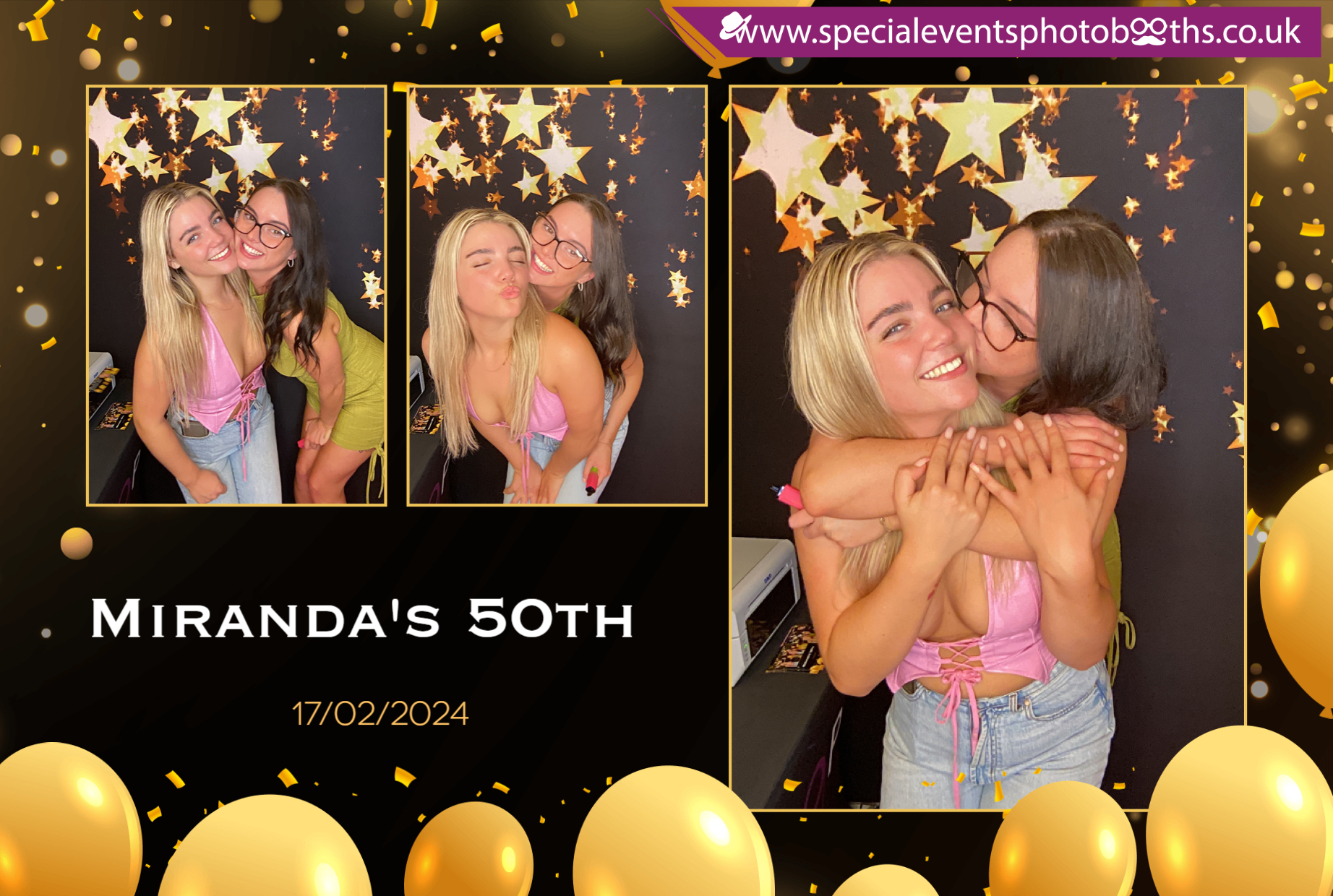Miranda's 50th | View more photos from the event at my.specialeventsphotobooths.co.uk/u/SpecialEventsPhotoBooths/Mirandas-50th