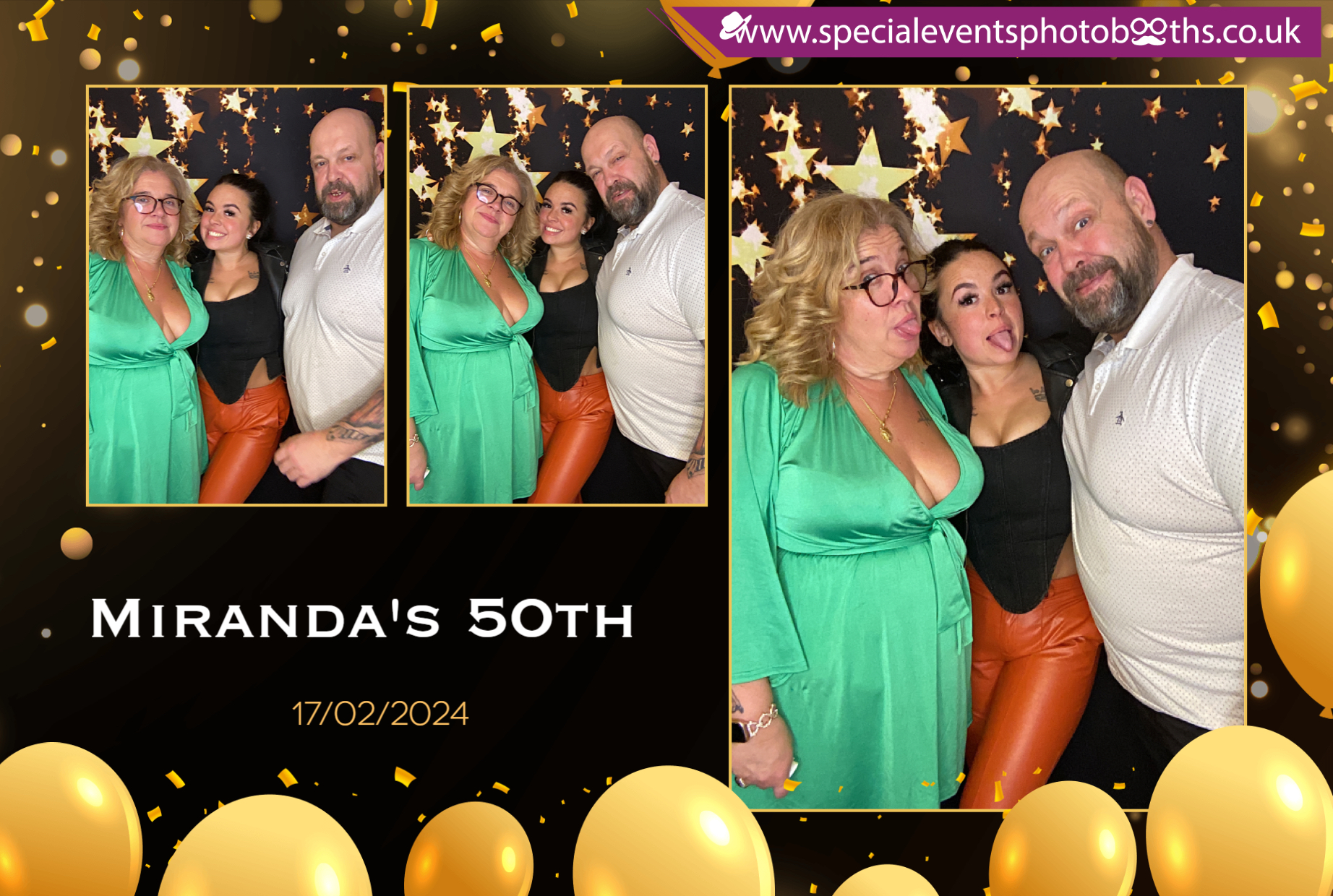 Miranda's 50th | View more photos from the event at my.specialeventsphotobooths.co.uk/u/SpecialEventsPhotoBooths/Mirandas-50th