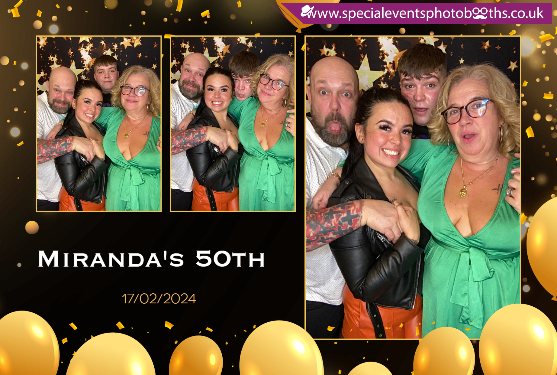 Miranda's 50th | View more photos from the event at my.specialeventsphotobooths.co.uk/u/SpecialEventsPhotoBooths/Mirandas-50th