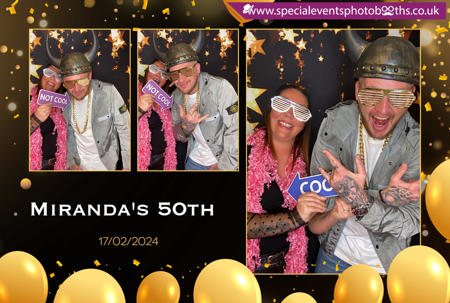 Miranda's 50th | View more photos from the event at my.specialeventsphotobooths.co.uk/u/SpecialEventsPhotoBooths/Mirandas-50th