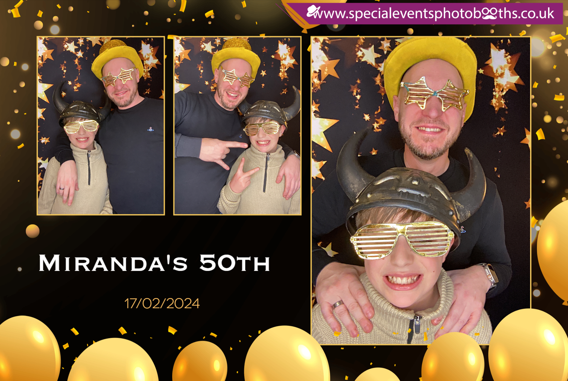 Miranda's 50th | View more photos from the event at my.specialeventsphotobooths.co.uk/u/SpecialEventsPhotoBooths/Mirandas-50th