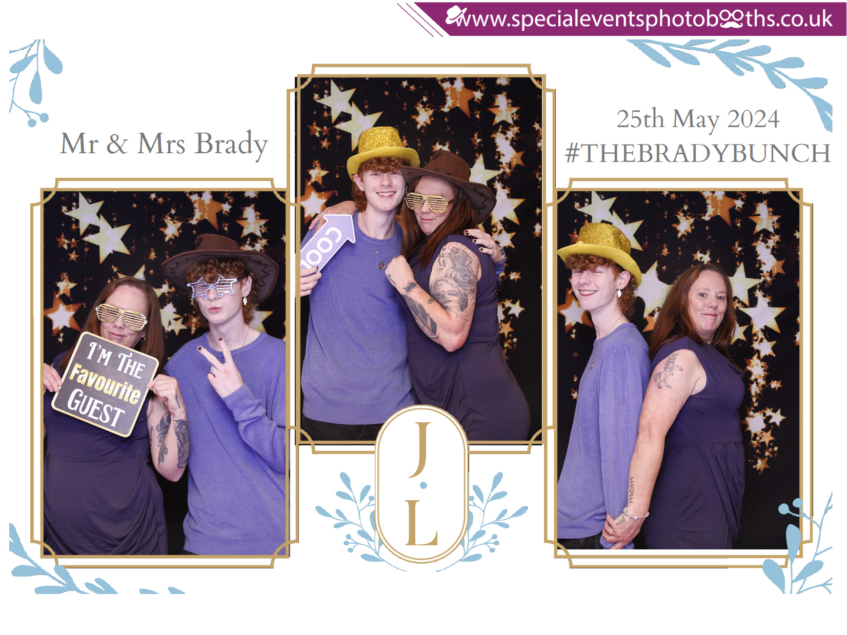 Mr & Mrs Brady | View more photos from the event at my.specialeventsphotobooths.co.uk/u/SpecialEventsPhotoBooths/Mr-Mrs-Brady