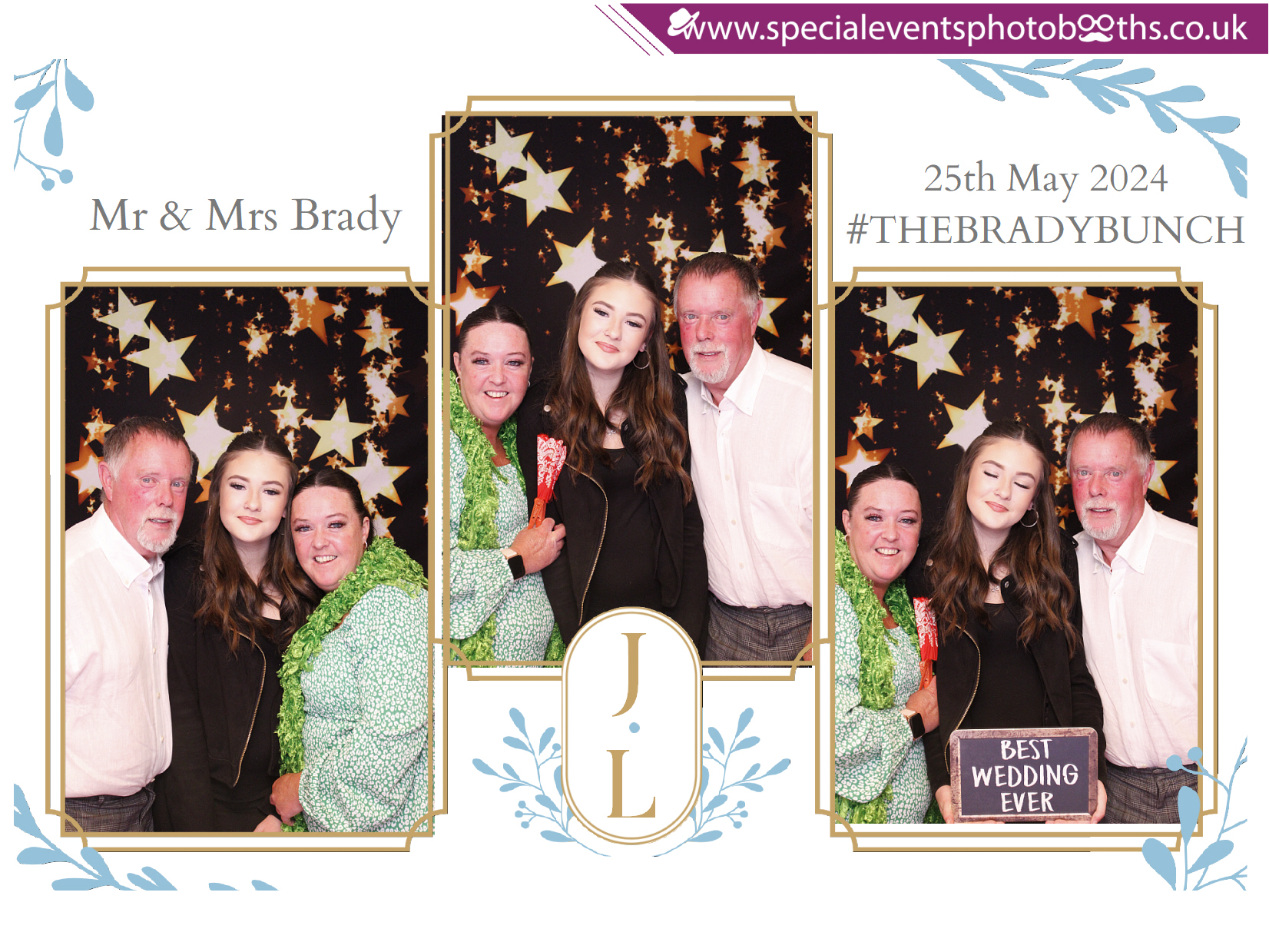 Mr & Mrs Brady | View more photos from the event at my.specialeventsphotobooths.co.uk/u/SpecialEventsPhotoBooths/Mr-Mrs-Brady