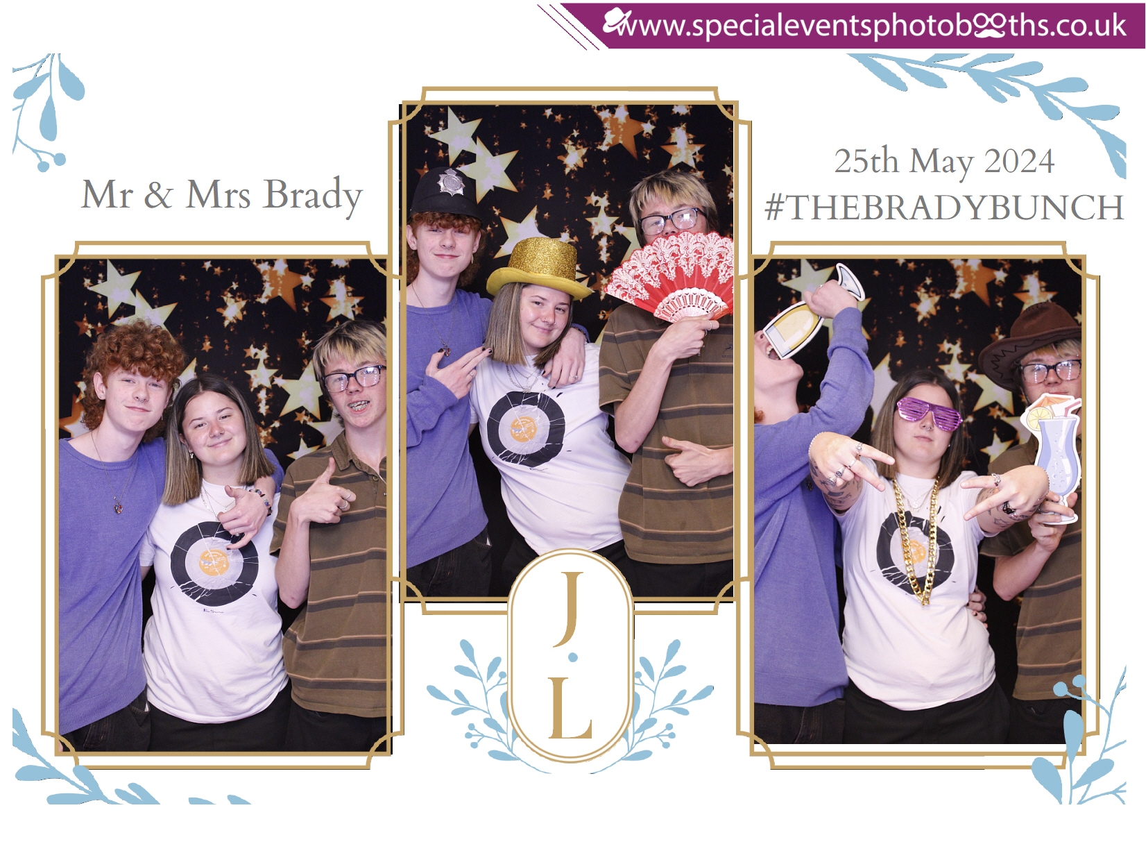 Mr & Mrs Brady | View more photos from the event at my.specialeventsphotobooths.co.uk/u/SpecialEventsPhotoBooths/Mr-Mrs-Brady