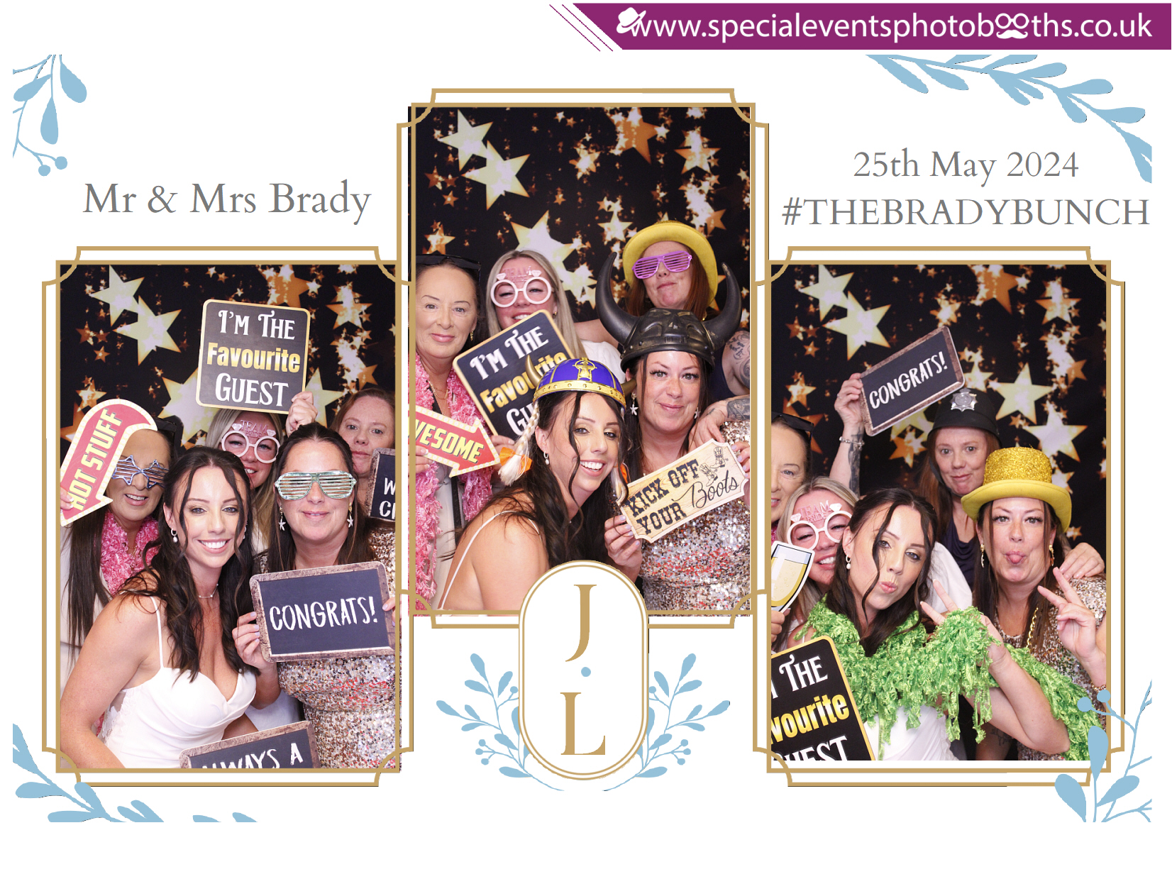 Mr & Mrs Brady | View more photos from the event at my.specialeventsphotobooths.co.uk/u/SpecialEventsPhotoBooths/Mr-Mrs-Brady