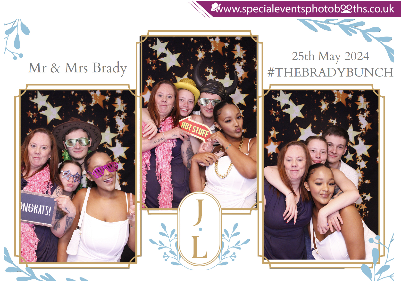 Mr & Mrs Brady | View more photos from the event at my.specialeventsphotobooths.co.uk/u/SpecialEventsPhotoBooths/Mr-Mrs-Brady
