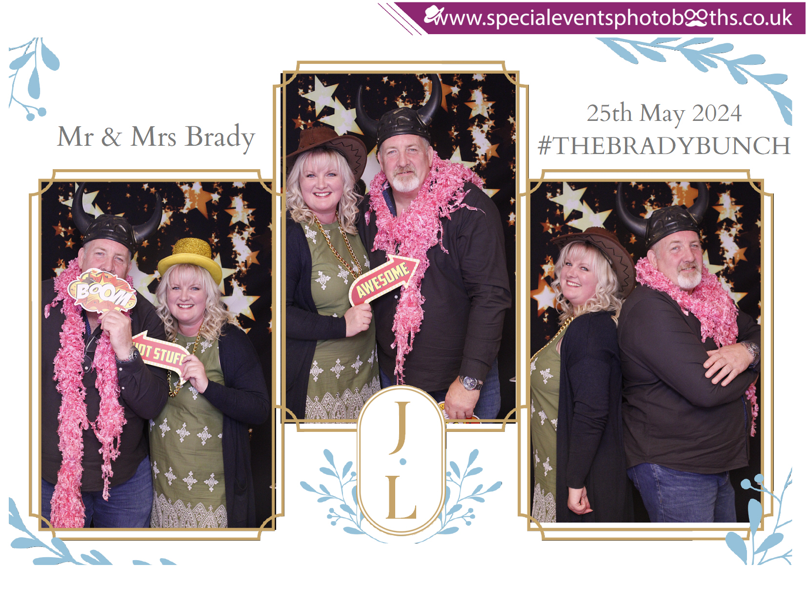 Mr & Mrs Brady | View more photos from the event at my.specialeventsphotobooths.co.uk/u/SpecialEventsPhotoBooths/Mr-Mrs-Brady
