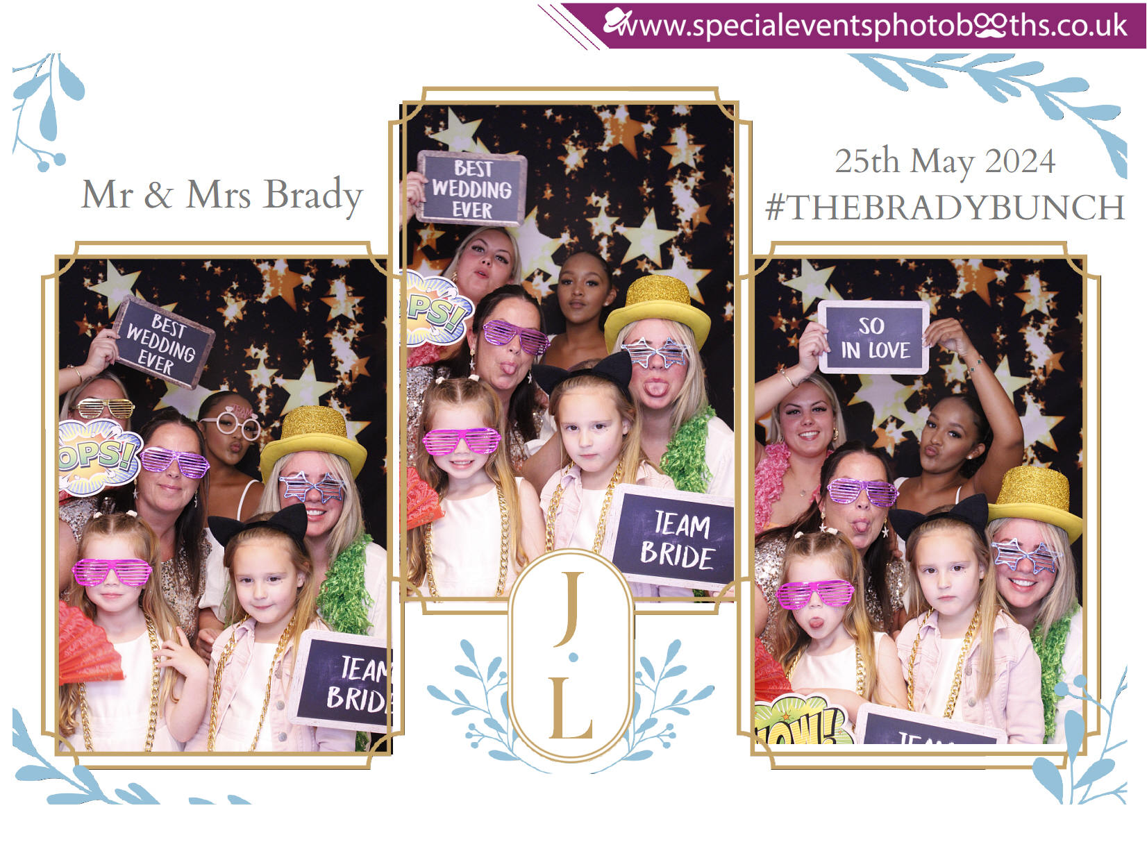 Mr & Mrs Brady | View more photos from the event at my.specialeventsphotobooths.co.uk/u/SpecialEventsPhotoBooths/Mr-Mrs-Brady