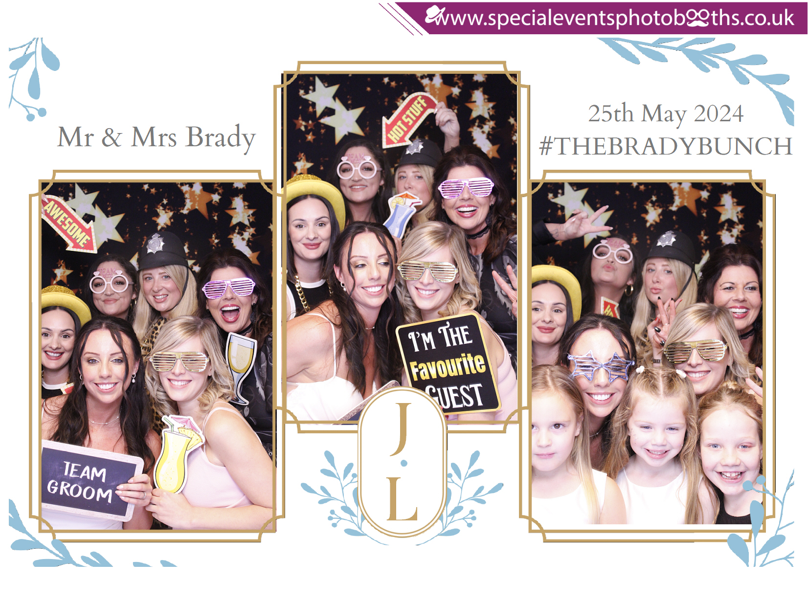Mr & Mrs Brady | View more photos from the event at my.specialeventsphotobooths.co.uk/u/SpecialEventsPhotoBooths/Mr-Mrs-Brady